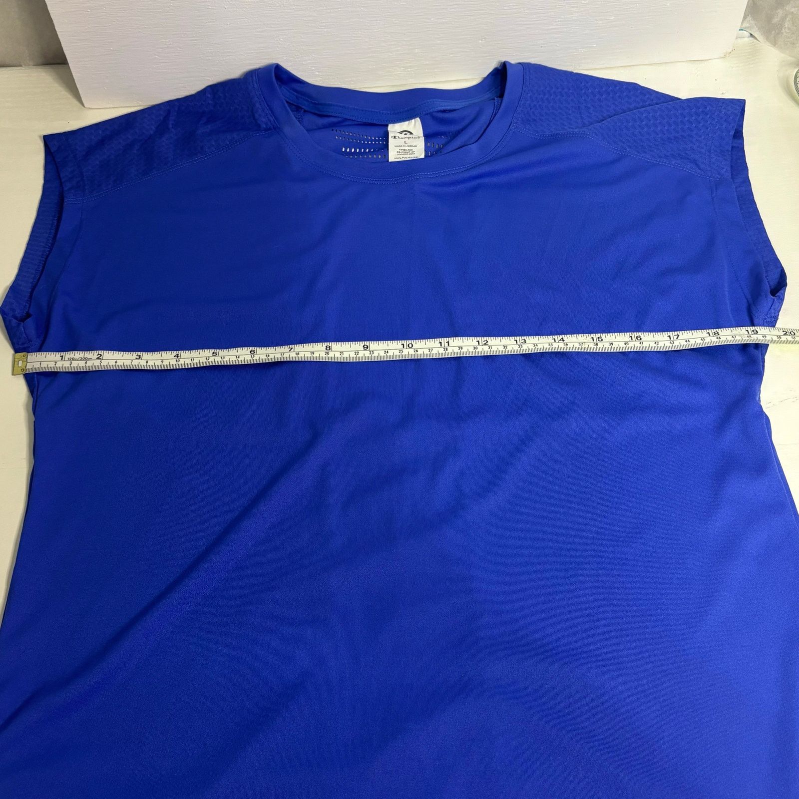 Other C9 Champion Royal Blue Workout Tee Large High-Low Vent Back Size L / US 10 / IT 46 - 6 Thumbnail