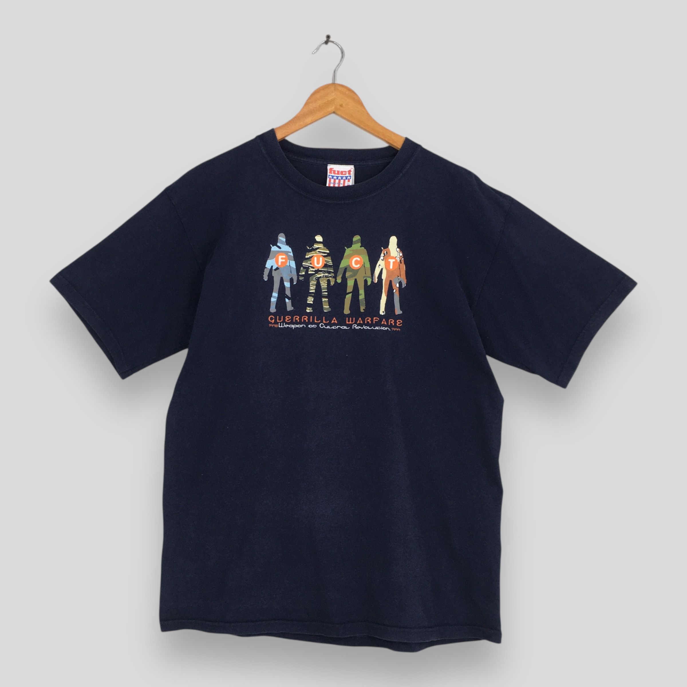 FUCT Vintage Fuct Guerilla Warfare Skateboard Tshirt Large Size US L / EU 52-54 / 3 - 1 Thumbnail