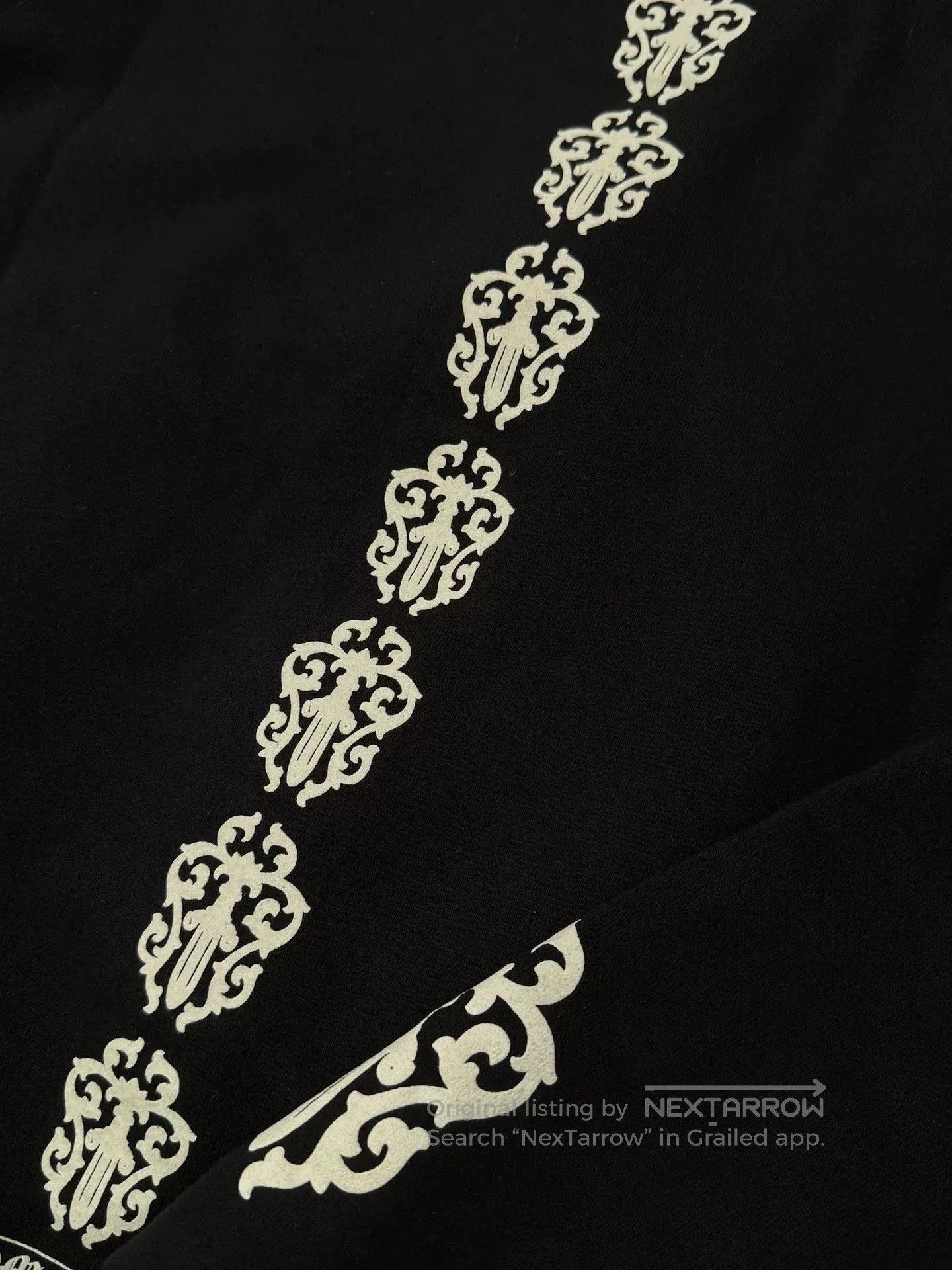 Chrome Hearts Chrome Hearts Black Zip Hoodie with Sword Prints. Size US M / EU 48-50 / 2 - 3 Thumbnail