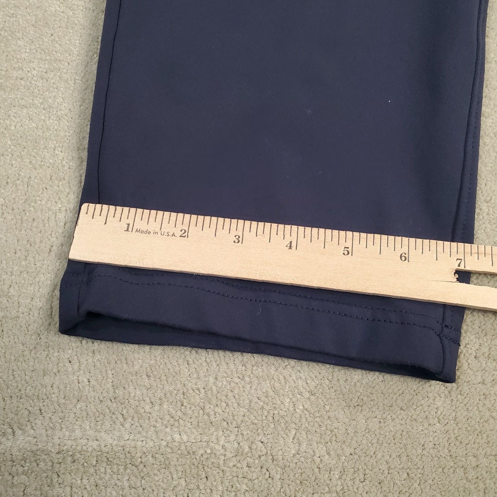 Vintage Public Rec Pants Mens 36x30 Blue Straight Performance Lightweight Nylon Spandex Chino Pants Size US 36 / EU 52 - 7 Thumbnail