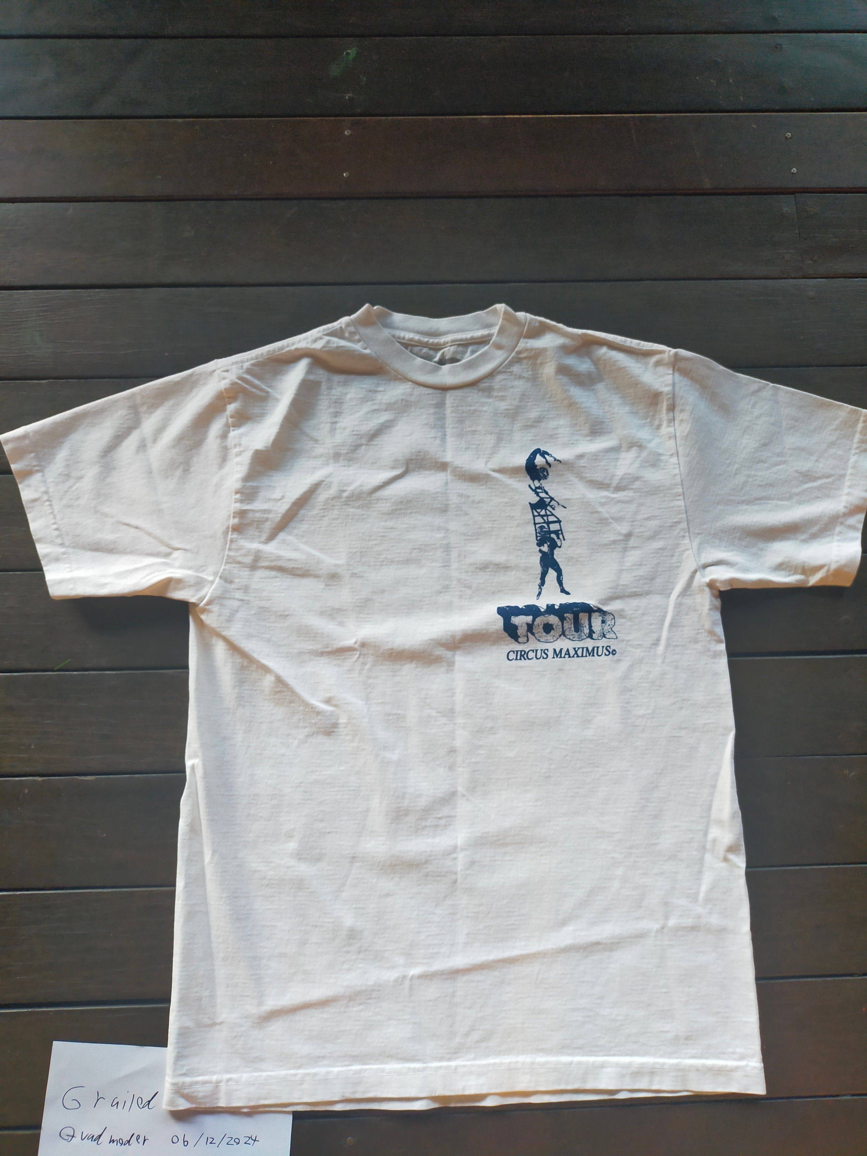 Travis Scott Travis Scott Utopia Chicago Illinois tour merch shirt Size US M / EU 48-50 / 2 - 2 Thumbnail
