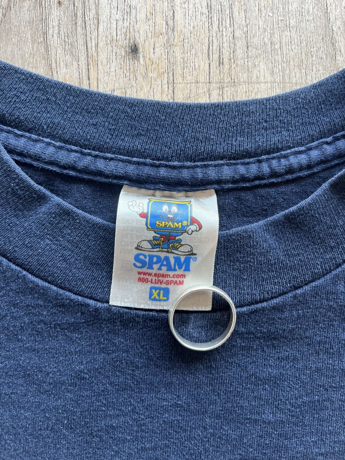 Junk Food × Vintage Vintage SPAM 90’s Big Logo Company Tshirt Size US XL / EU 56 / 4 - 4 Thumbnail