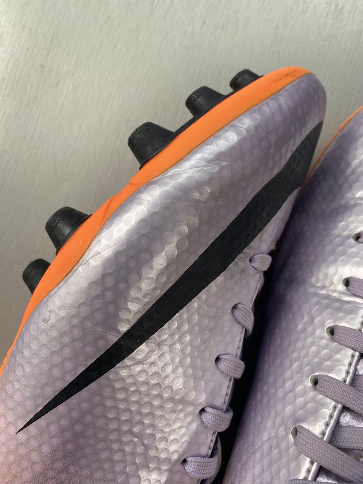 Nike × Vintage Nike Mercurial Victory IV AG Mach Purple Size US 8 / EU 41 - 12 Thumbnail