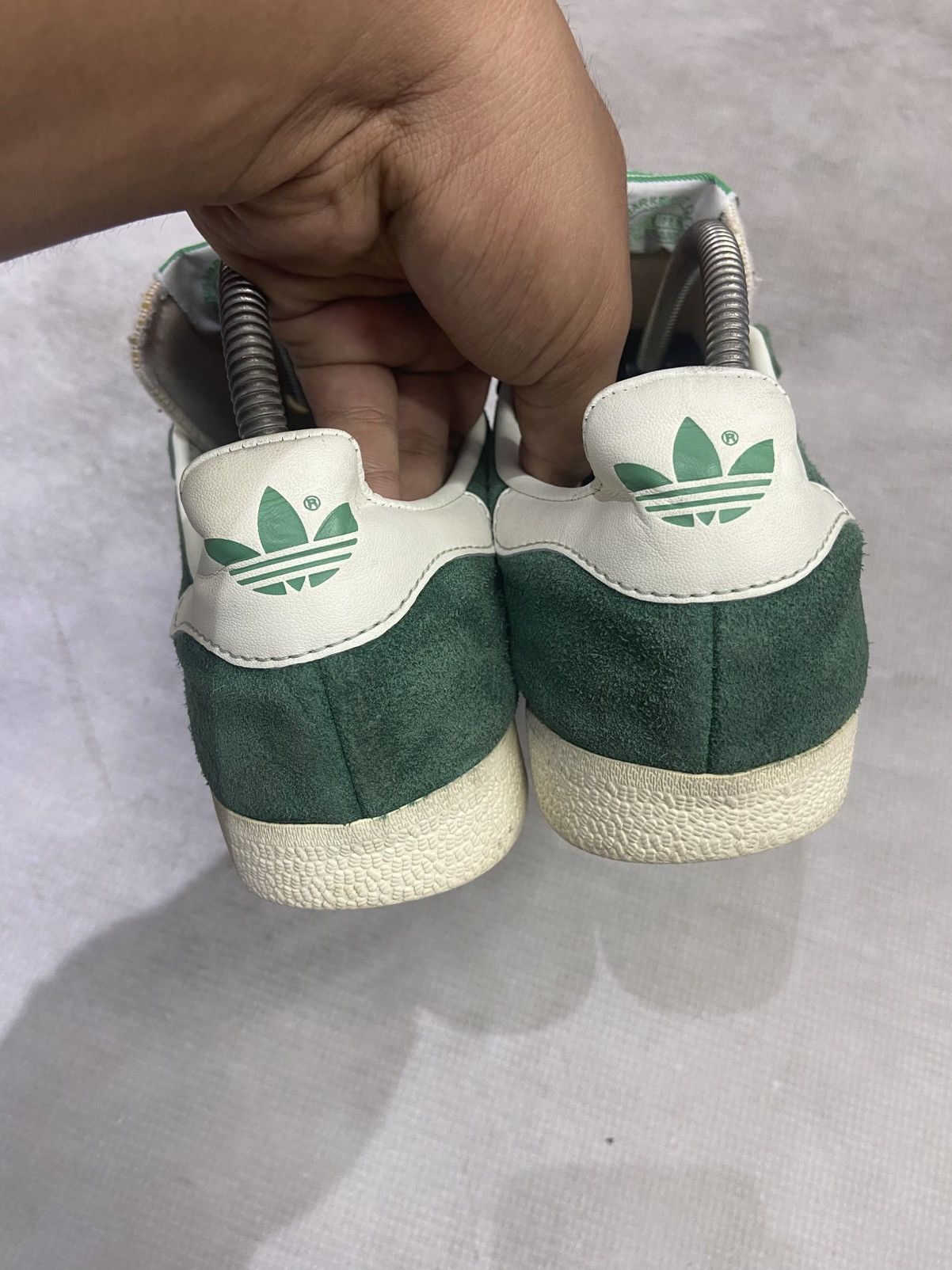 Adidas Adidas gazelle faded archive green suede Size US 8 / EU 41 - 5 Thumbnail