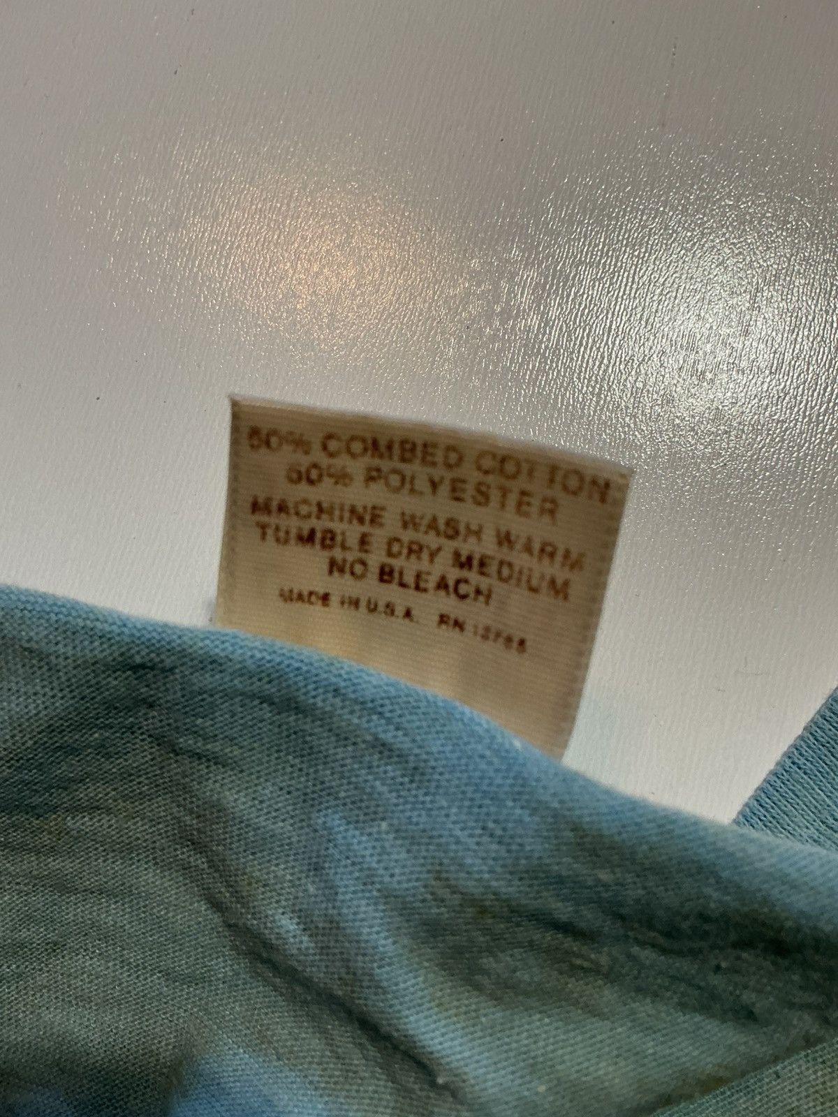 Vintage Vintage 70s USS John F. Kennedy CV-67 NightshirtT-Shirt. Size US L / EU 52-54 / 3 - 7 Thumbnail