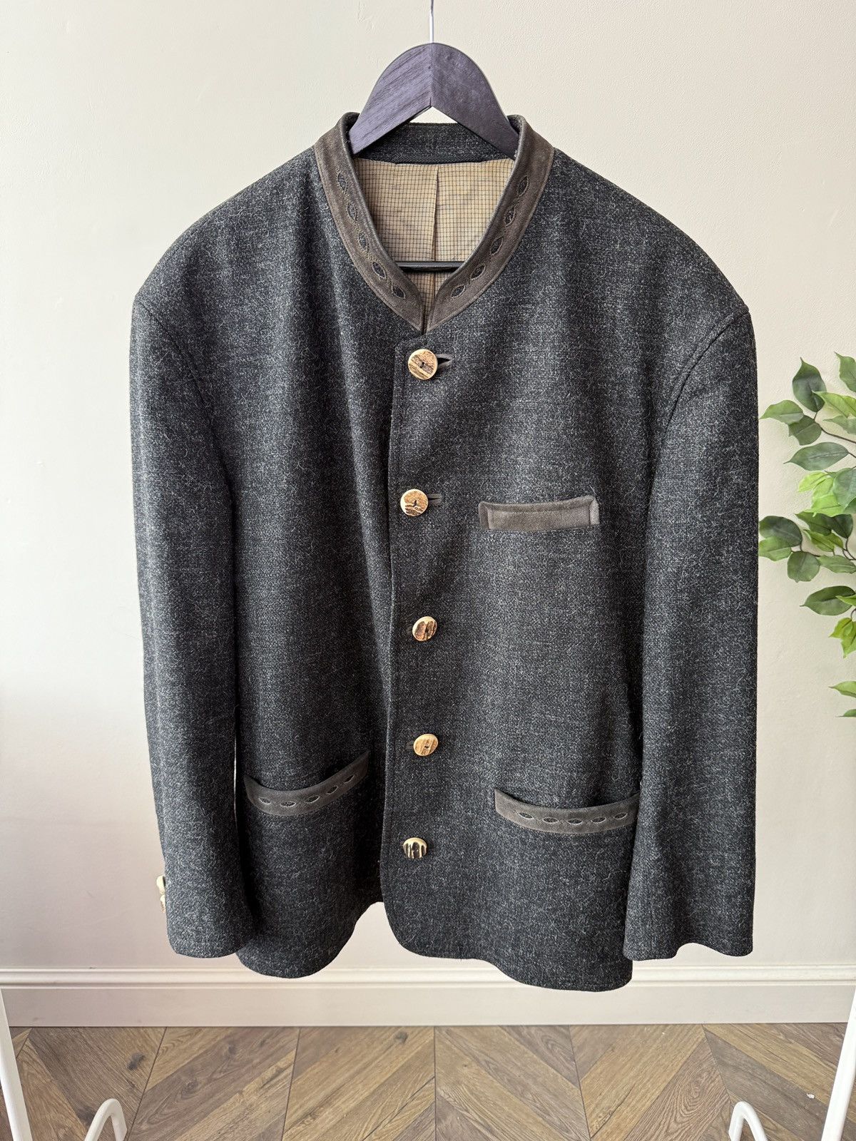 Other Vintage Lodenfrey Munich Loden Wool Jacket Size US L / EU 52-54 / 3 - 2 Thumbnail