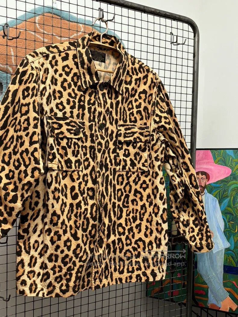 Wacko Maria Wacko Maria Leopard military shirt Size US M / EU 48-50 / 2 - 1 Thumbnail