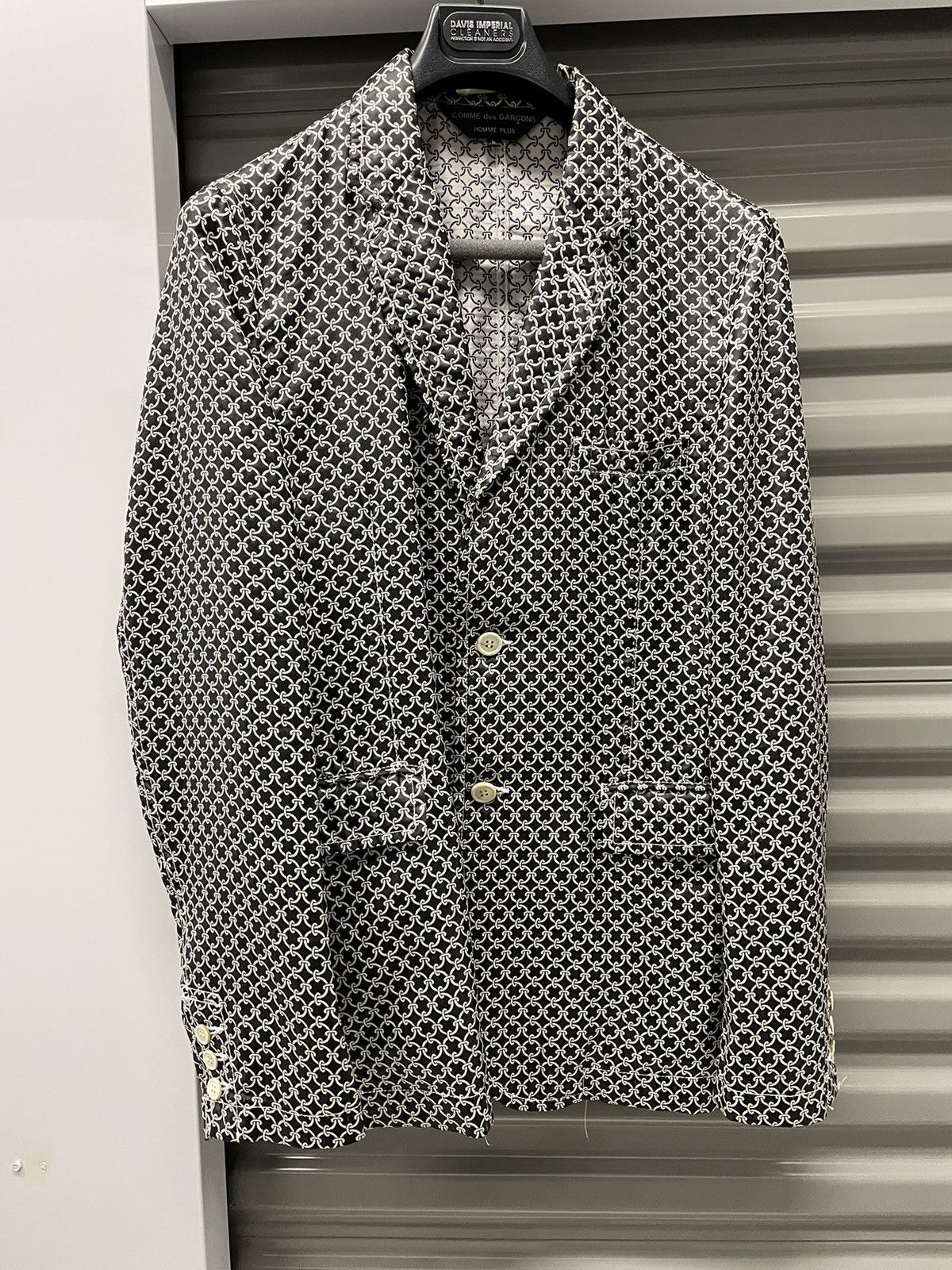 Comme des Garcons Homme Plus Comme des Garçons Homme Plus Woven Nylon Blazer Size US L / EU 52-54 / 3 - 1 Thumbnail