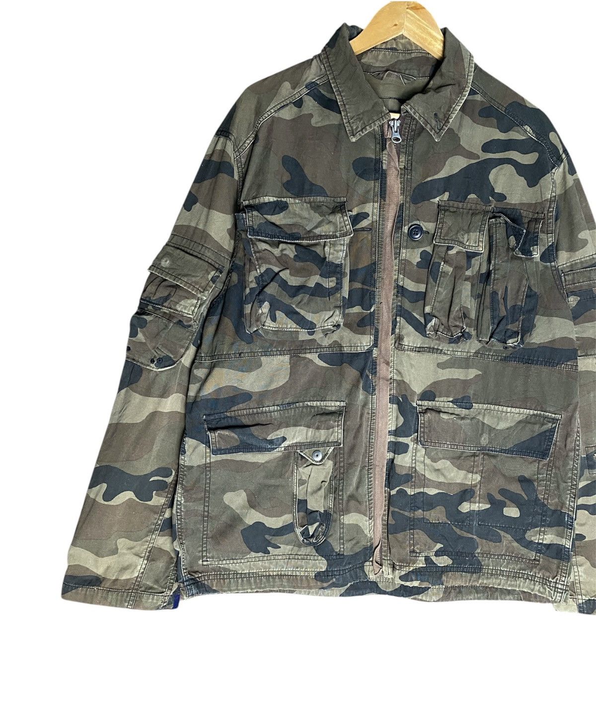 Gap × Vintage Vintage Gap Inspired Military Tactical Jacket Size US L / EU 52-54 / 3 - 4 Thumbnail