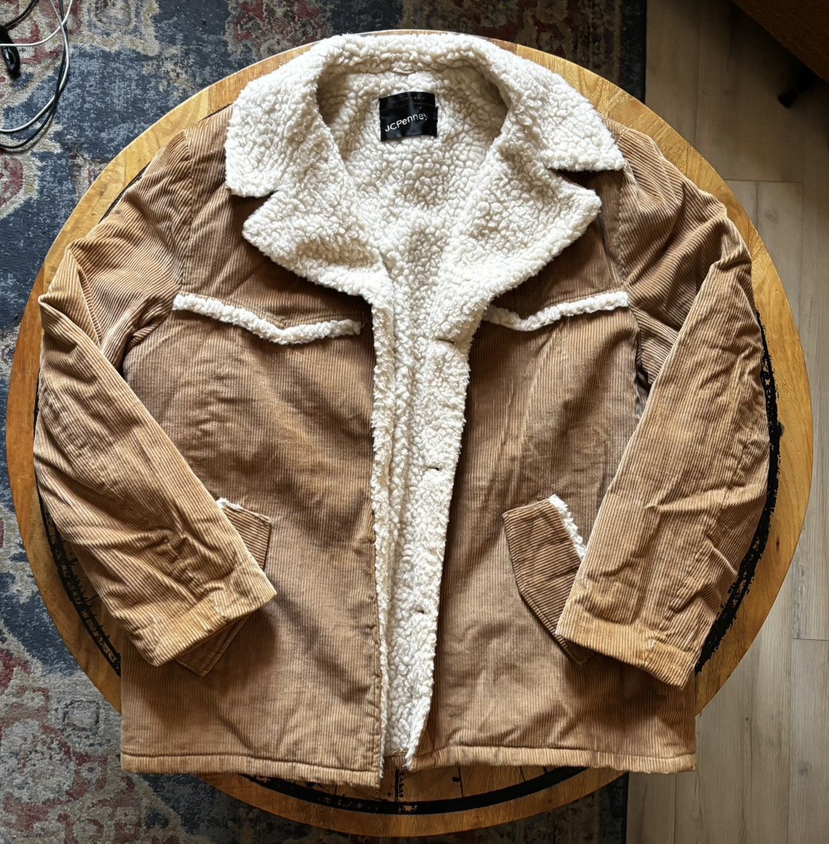 Towncraft × Vintage Vintage 60s/70s JC Penney Towncraft Sherpa