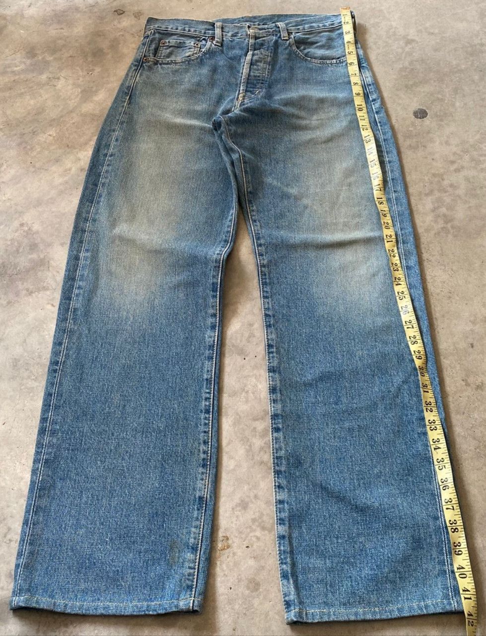 Levi's Vintage Levis 503B XX Big E Selvegde Redline Denim Size US 32 / EU 48 - 12 Thumbnail