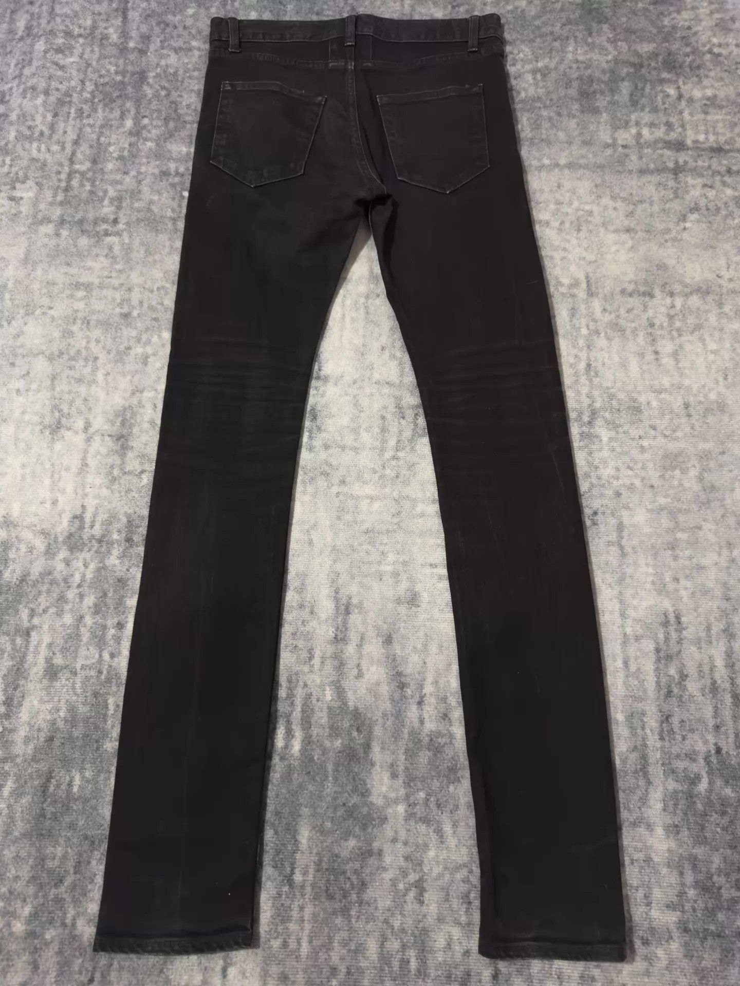 Saint Laurent Paris Saint Laurent 13FW Hedi Slimane Black Claw Skinny Jeans 29 Size US 29 - 2 Thumbnail