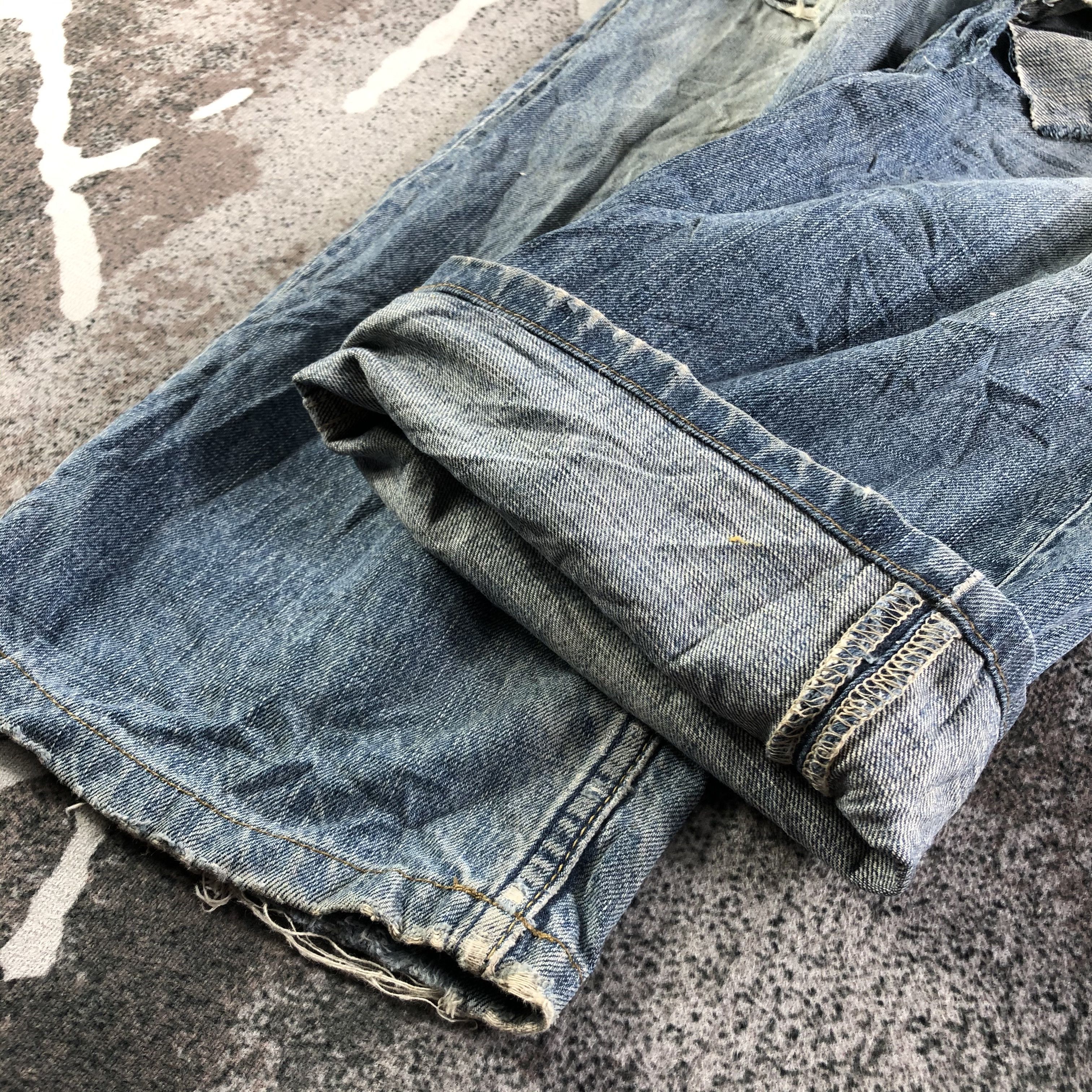 Levi's Vintage Distress Levis 503 Jeans KJ3123 Size US 32 / EU 48 - 7 Thumbnail