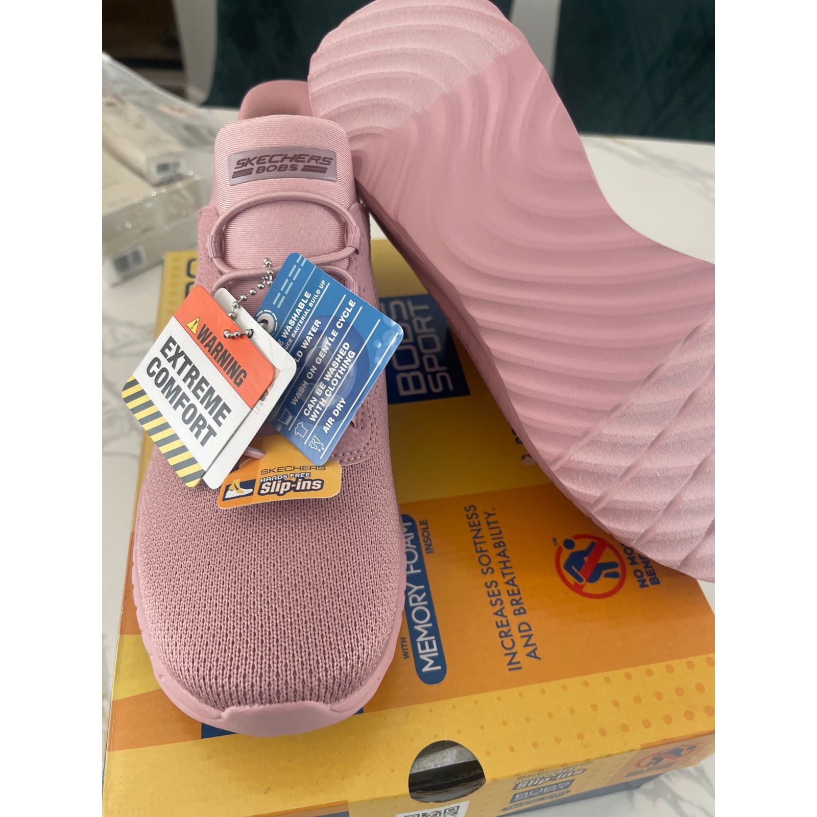 SKECHERS Bobs squad chaos Daily inspiration Rose women size 8.5 Size US 8.5 / IT 38.5 - 8 Thumbnail