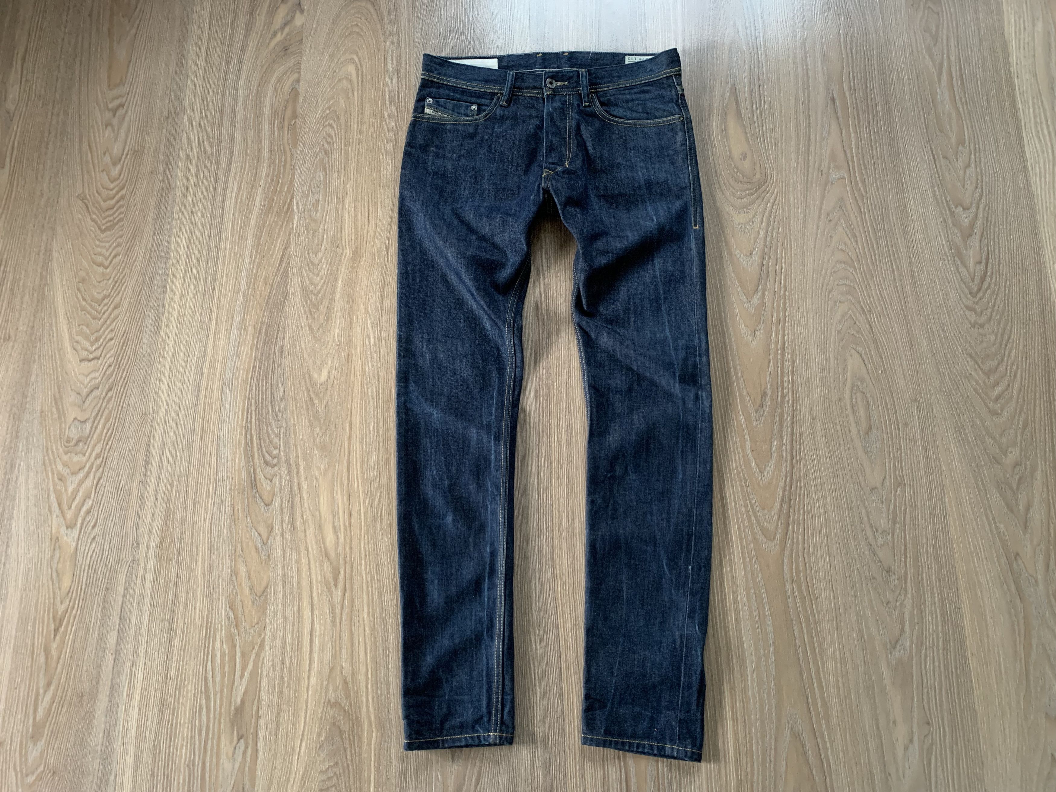 Diesel × Vintage Diesel Turbo Tepphar Slim Carrot Jeans Size US 30 / EU 46 - 2 Thumbnail