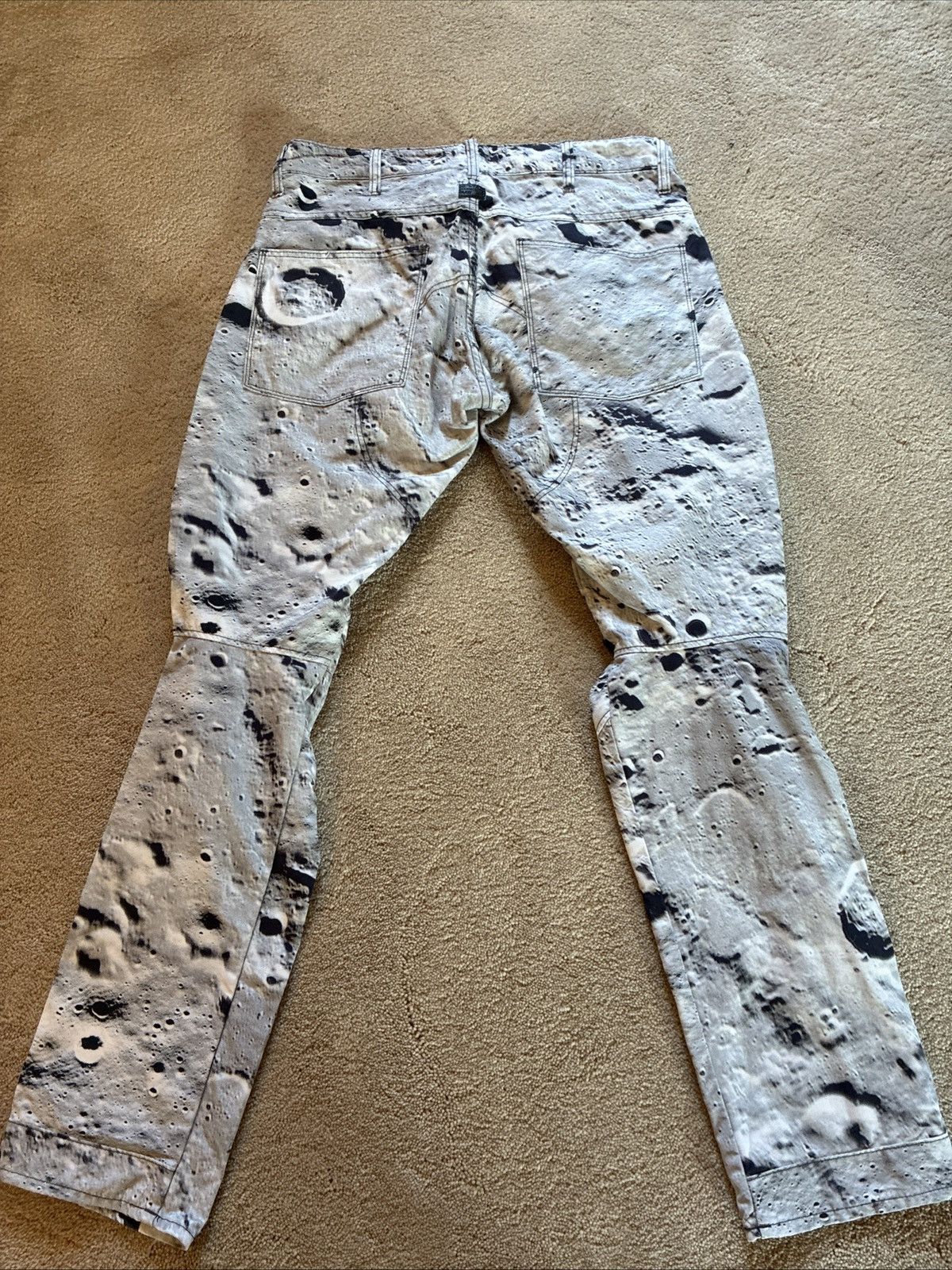 G-Star × Pharrell G-Star RAW Elwood X25 “Moon Print” W31 – Pharrell Williams Size US 31 - 4 Thumbnail