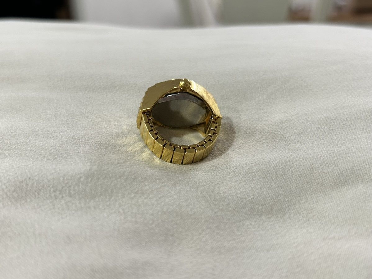 Other × Vintage Vintage Y2k Gold Watch Ring Size ONE SIZE - 5 Thumbnail