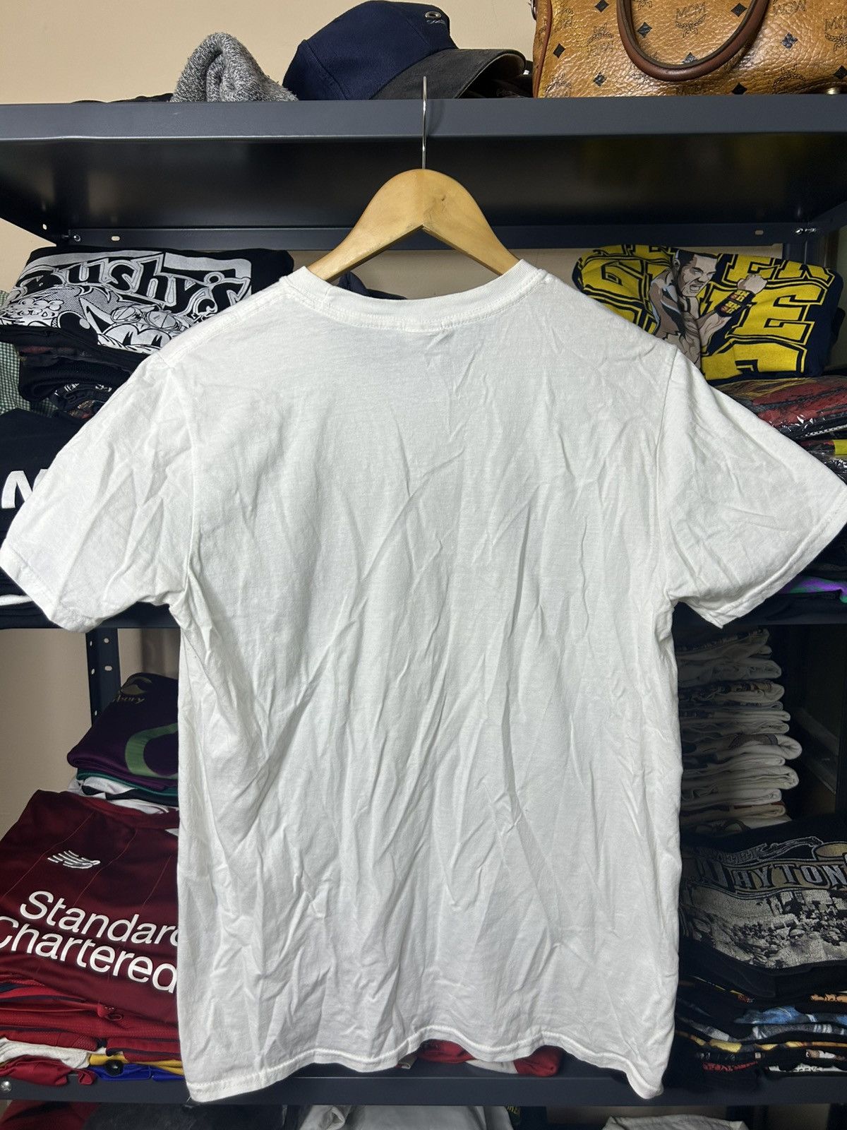 Band Tees Oasis Logo T-Shirt White M Size US M / EU 48-50 / 2 - 3 Thumbnail