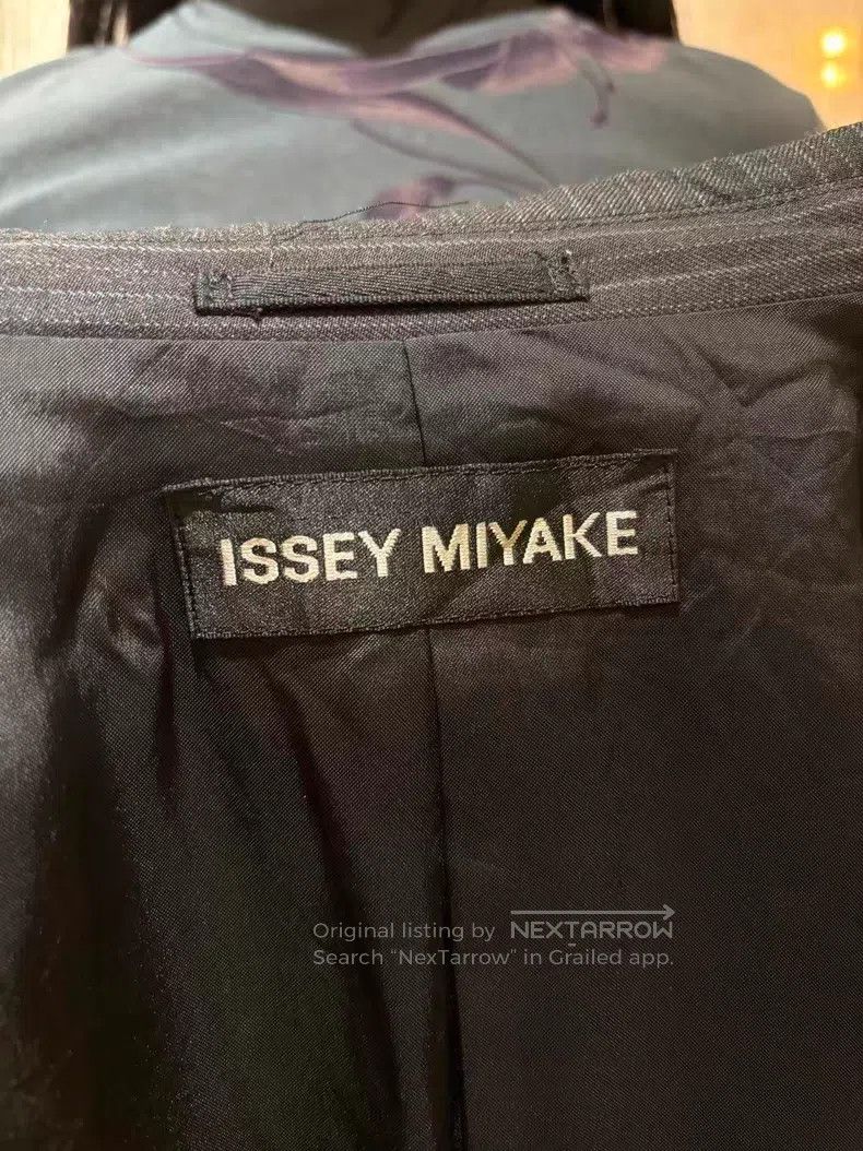 Issey Miyake Issey Miyake Vintage Loose Striped Suit Jacket Size M / US 6-8 / IT 42-44 - 4 Thumbnail