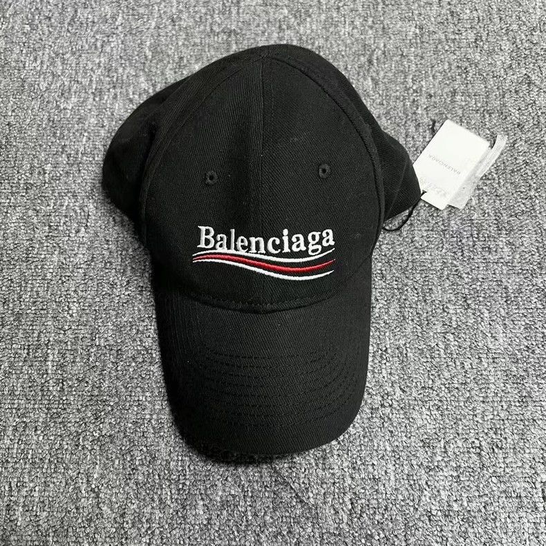 Balenciaga Balenciaga Black coke baseball cap 2505-Nextarrow Size ONE SIZE - 1 Thumbnail