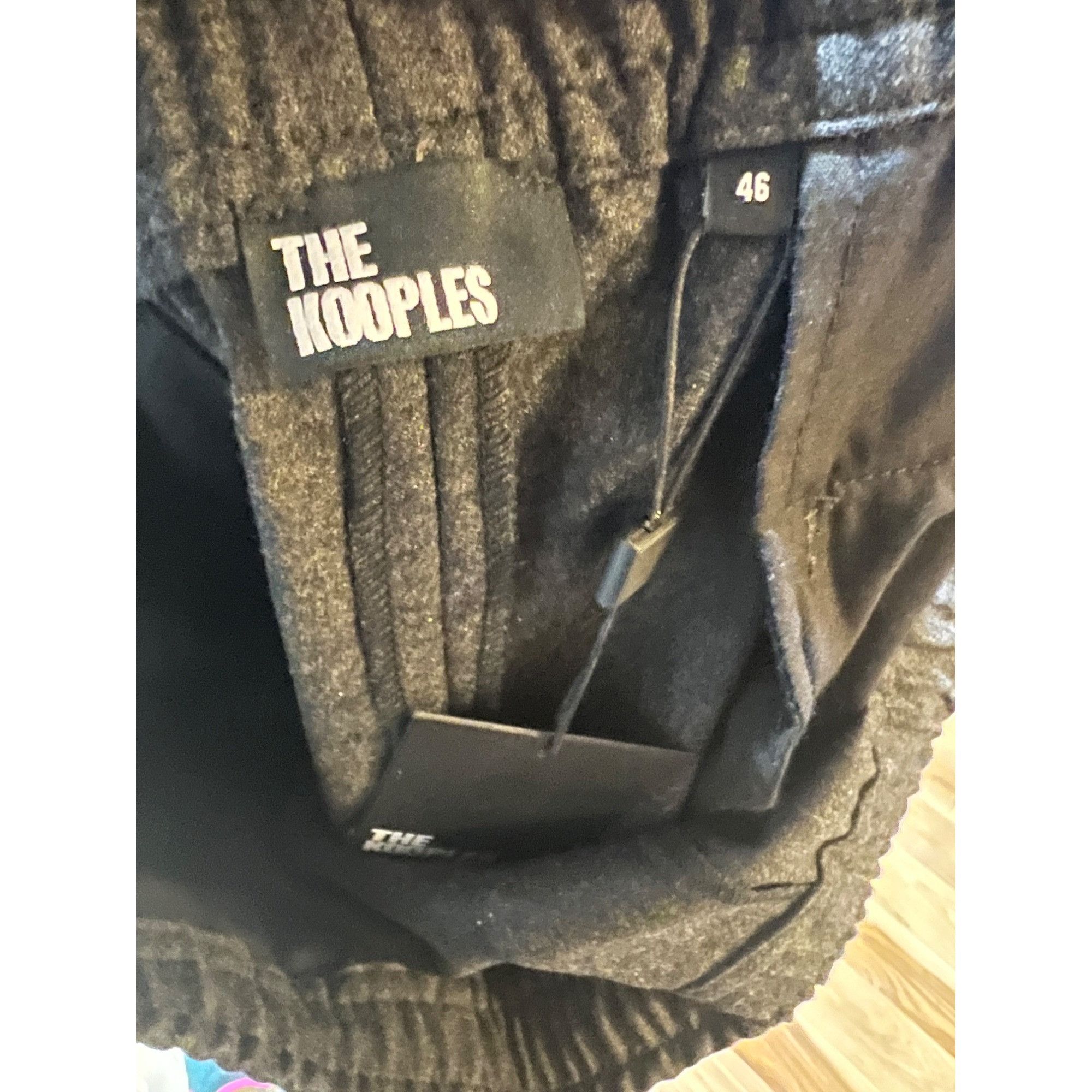 The Kooples The Kooples Drawstring Wool Mens Pants NWT- Size 46 / XL Size US 36 / EU 52 - 7 Thumbnail