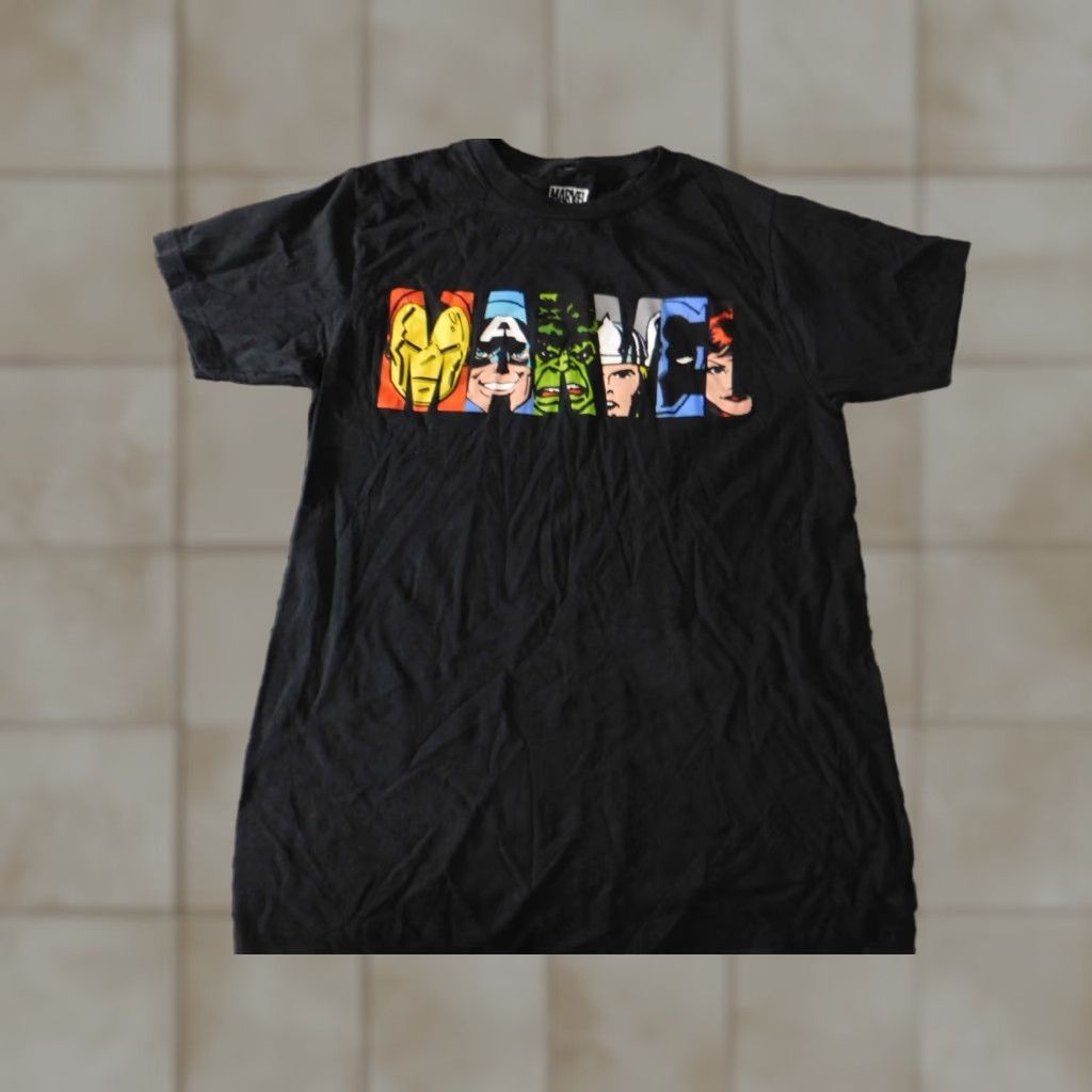 Vintage Marvel Mens Shirt Small Black Heroes Graphic Comics T-Shirt Crew Neck Short Sleeve Cotton Blend Polyester Logo Regular Size S Black Mens $ Size US S / EU 44-46 / 1 - 1 Thumbnail