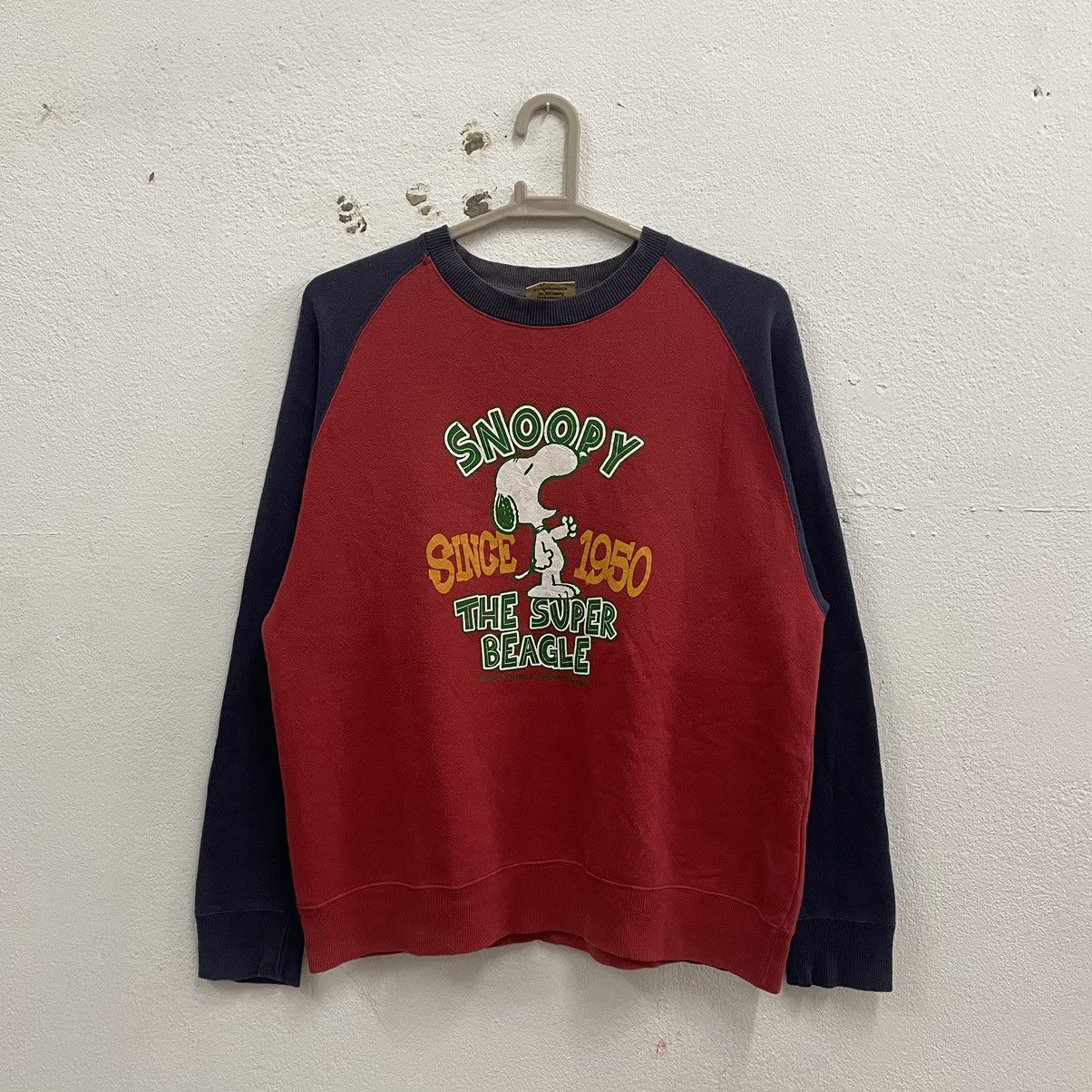 Peanuts × Vintage 🔥Vintage Peanuts Snoopy Big Logo Sweatshirts Size US M / EU 48-50 / 2 - 1 Thumbnail