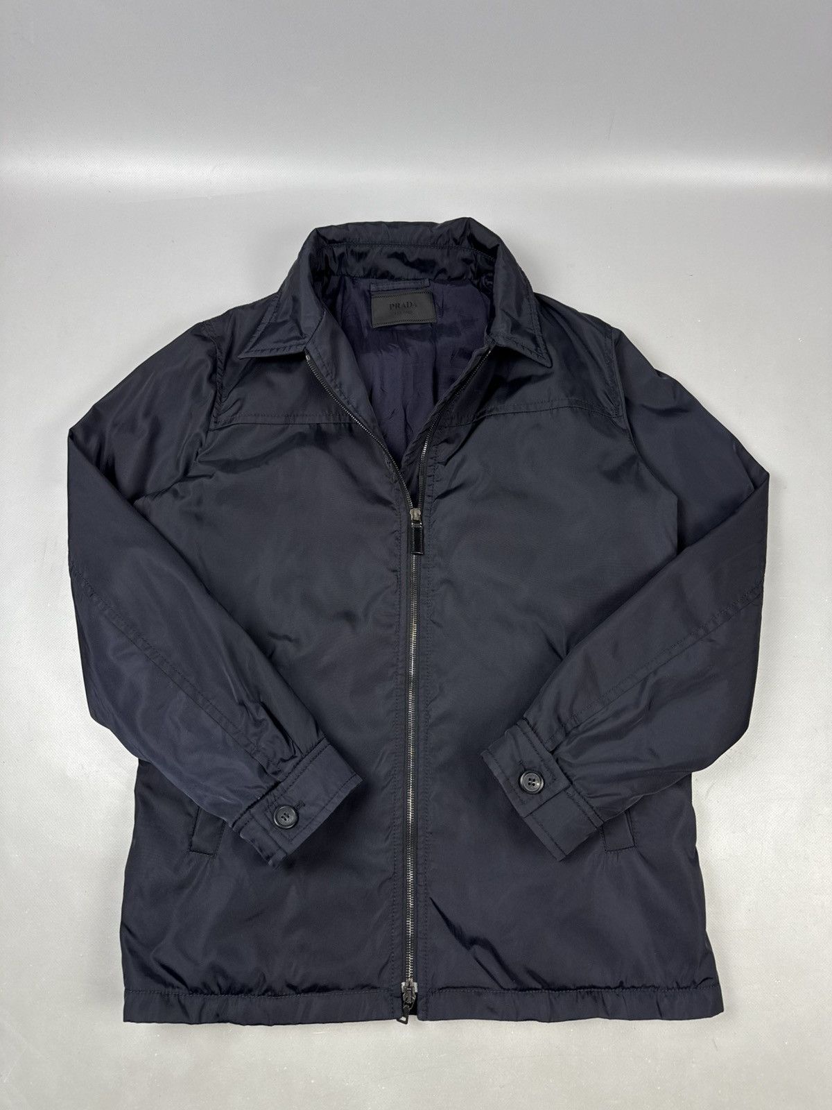 Prada Prada bomber Quilted Zip Jacket in Navy size M Size US M / EU 48-50 / 2 - 4 Thumbnail