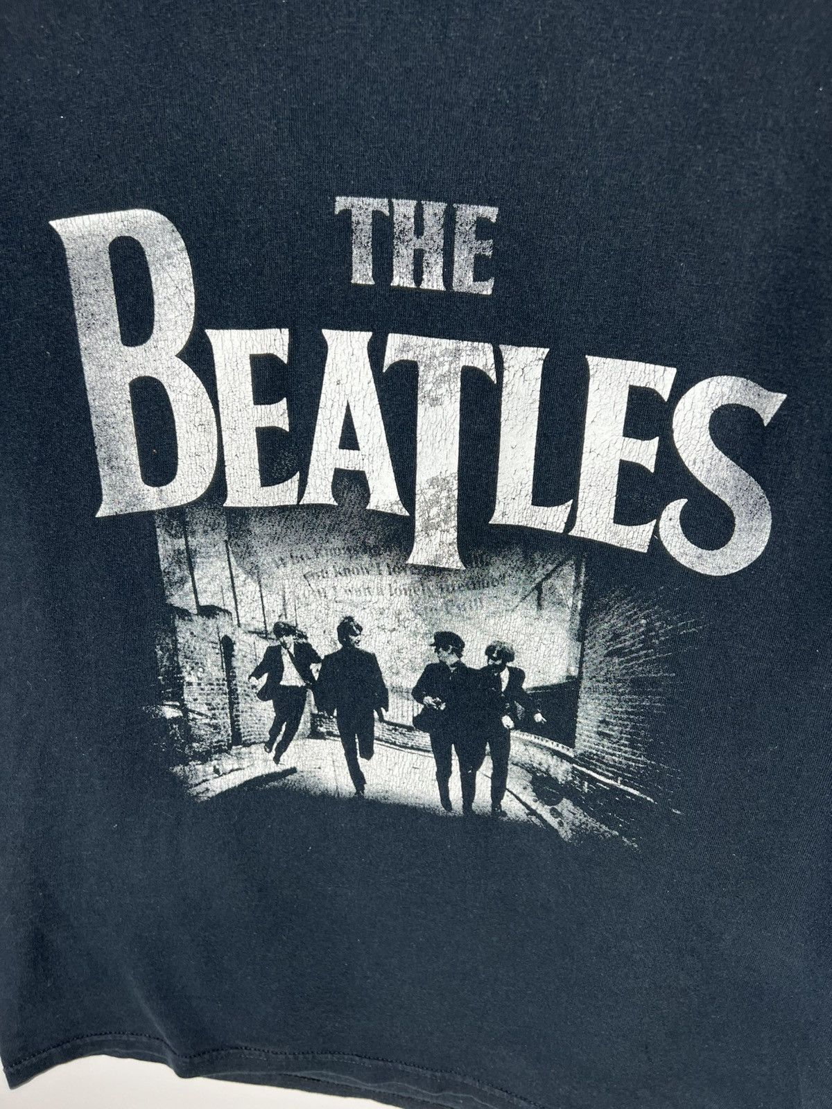 Band Tees Vintage Y2K BEATLES BAND ROCK Britain T-shirt Streetwear 90s Size US M / EU 48-50 / 2 - 2 Thumbnail
