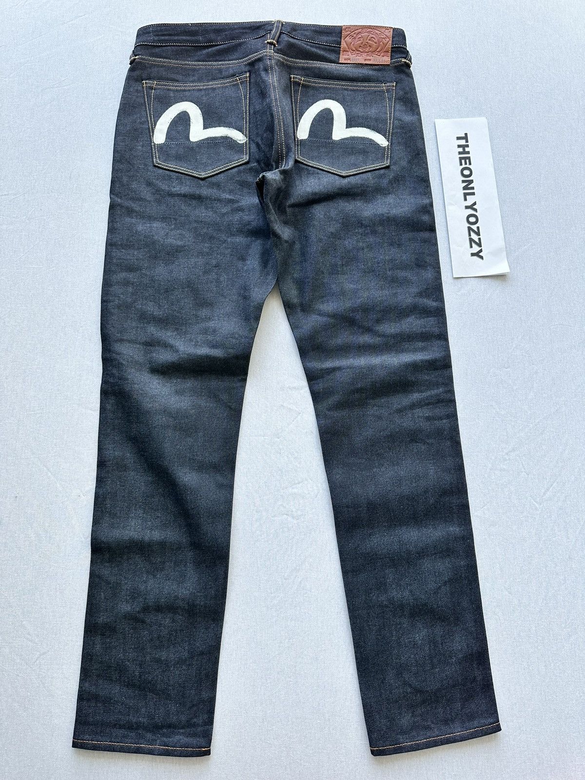 Evisu Evisu Blue Indigo Japenese Denim White Gulls sz 33 Size US 33 - 5 Thumbnail