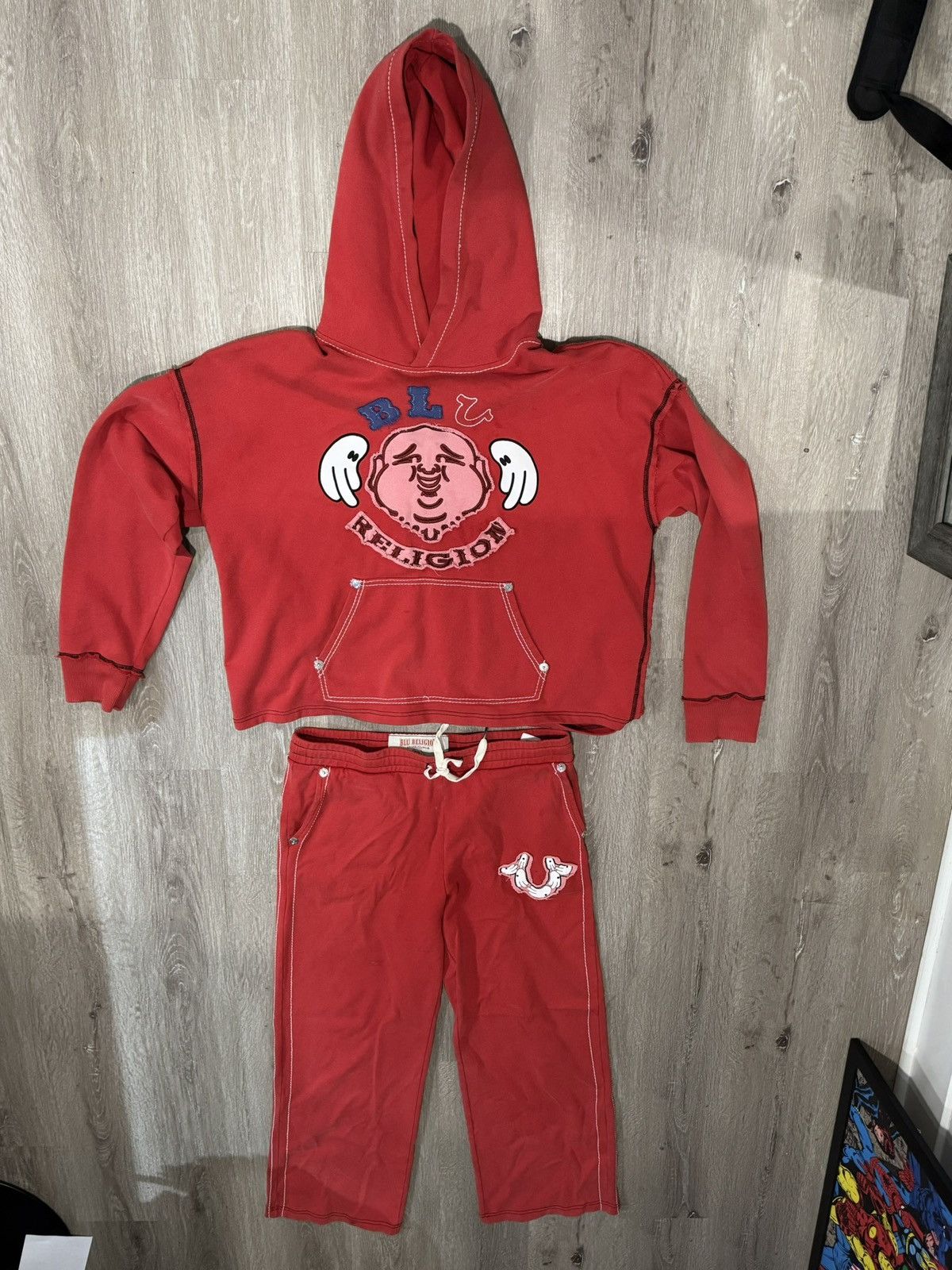 True Religion Tru Religion x Blu Boy: Blu Religion Hoodie Size US L / EU 52-54 / 3 - 4 Thumbnail