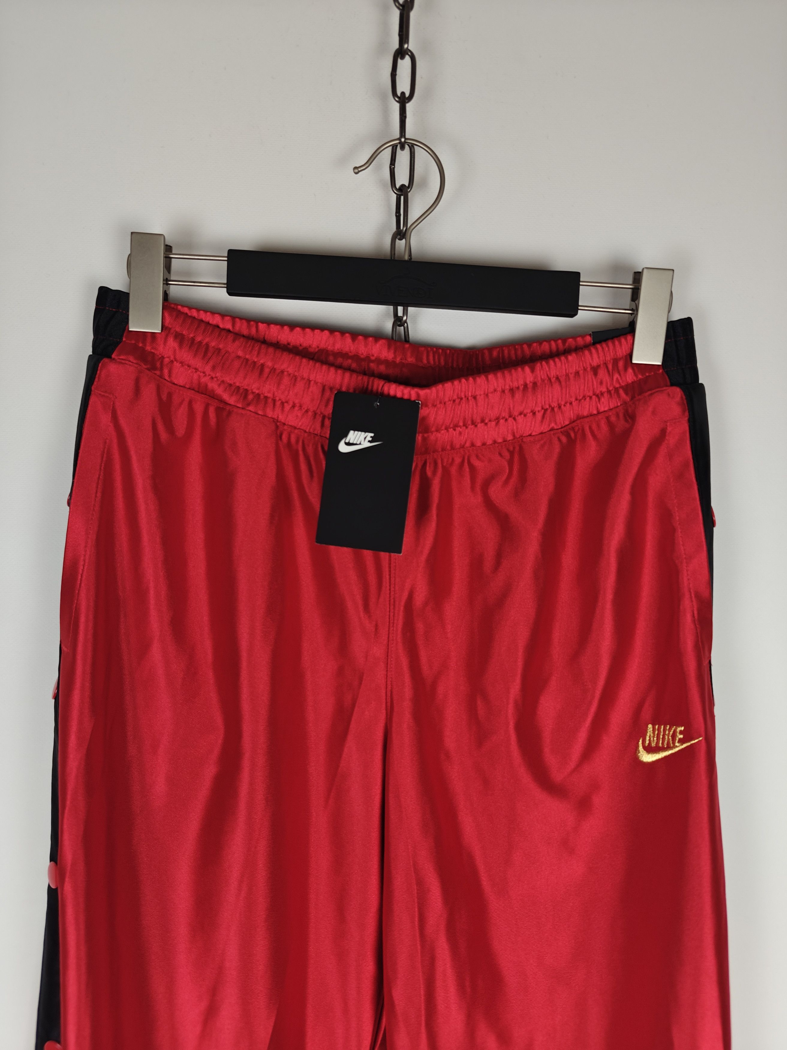 Nike Nike Popper Track Pants Red Casual Streetwear size M Size 32" / US 10 / IT 46 - 3 Thumbnail