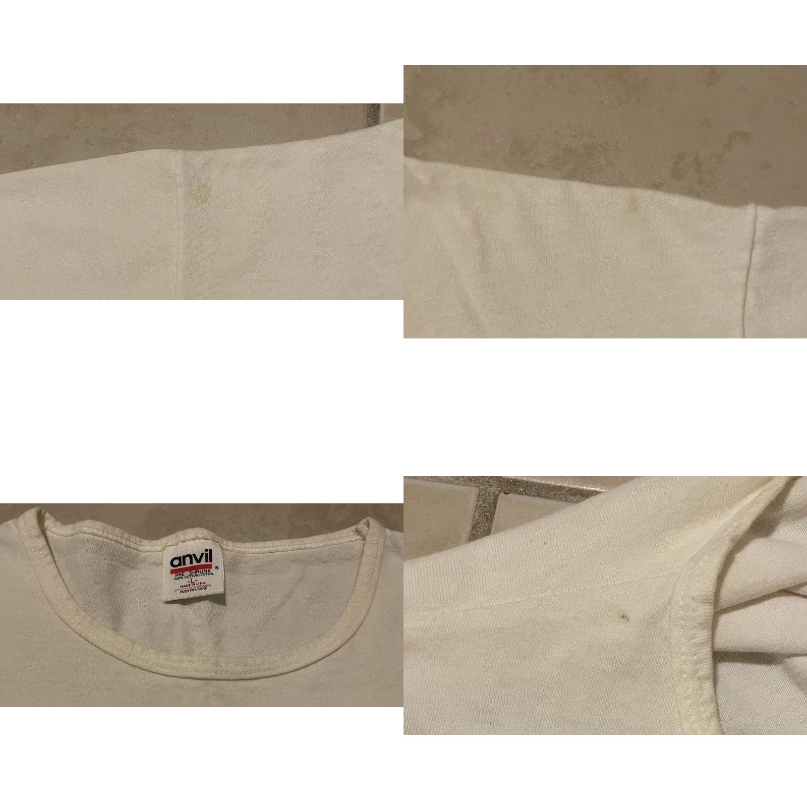 Vintage Vtg 90s Cowgirl Attitude Faded Cropped Shirt White - Single Stitch T-Shirt Womens One Size Cowgirl Joke Vintage 80s 90s Fashion Size ONE SIZE - 8 Thumbnail