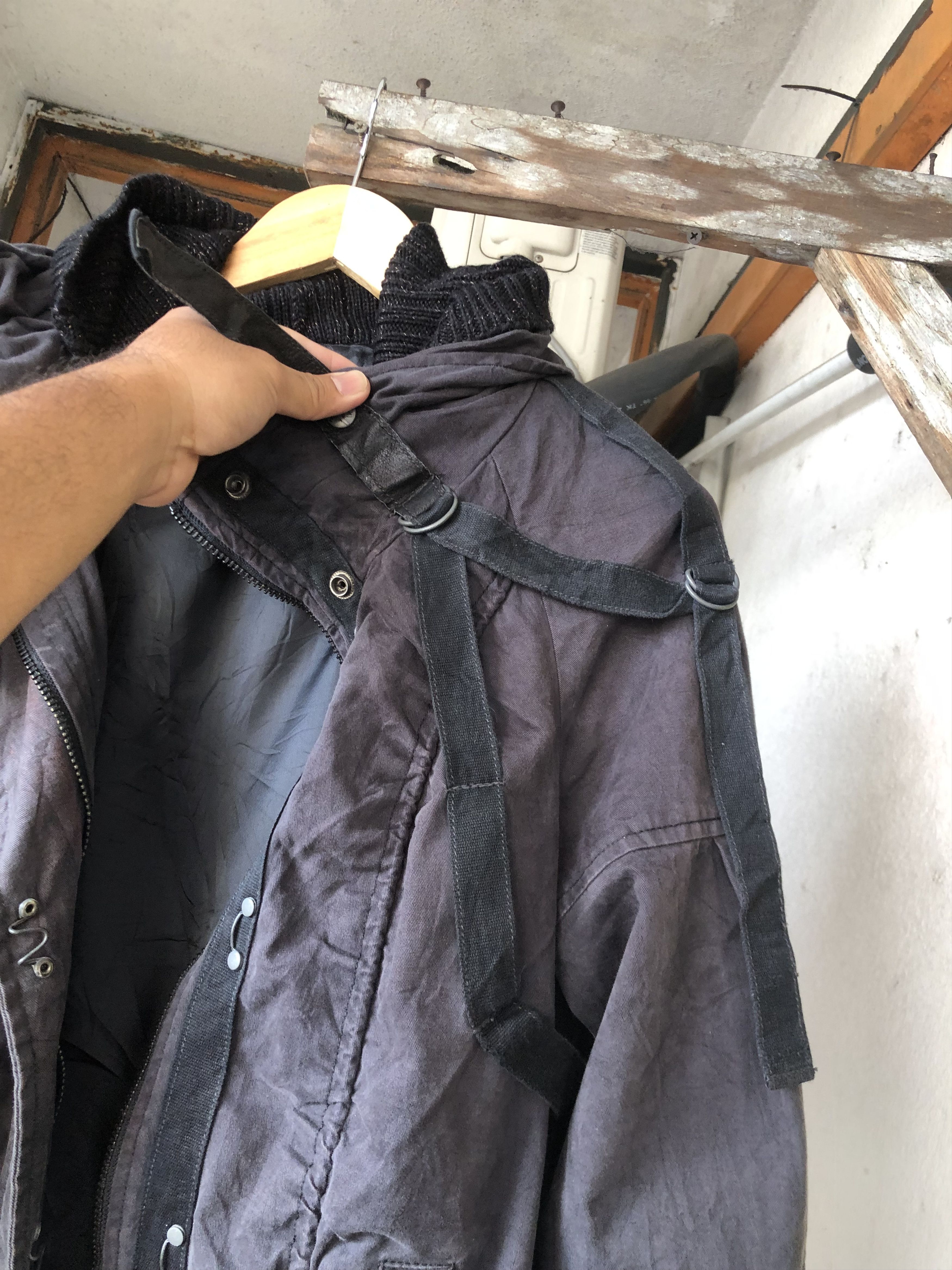 Japanese Brand 🔥 Tankus Seditionaries Bondage Punk Jacket with Leather Size M / US 6-8 / IT 42-44 - 6 Thumbnail