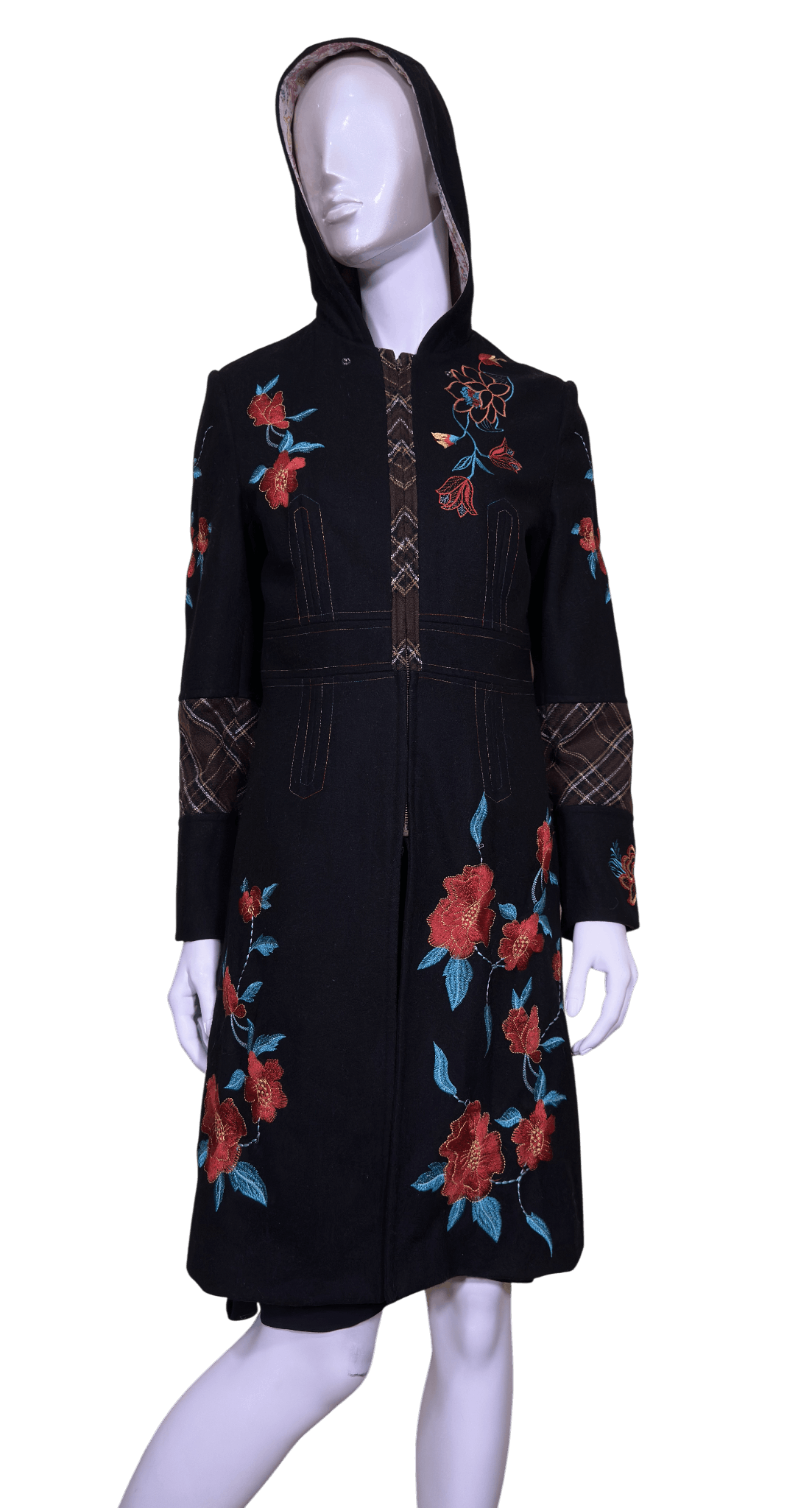 Kenzo Hoodie embroidery coat Size M / US 6-8 / IT 42-44 - 1 Thumbnail