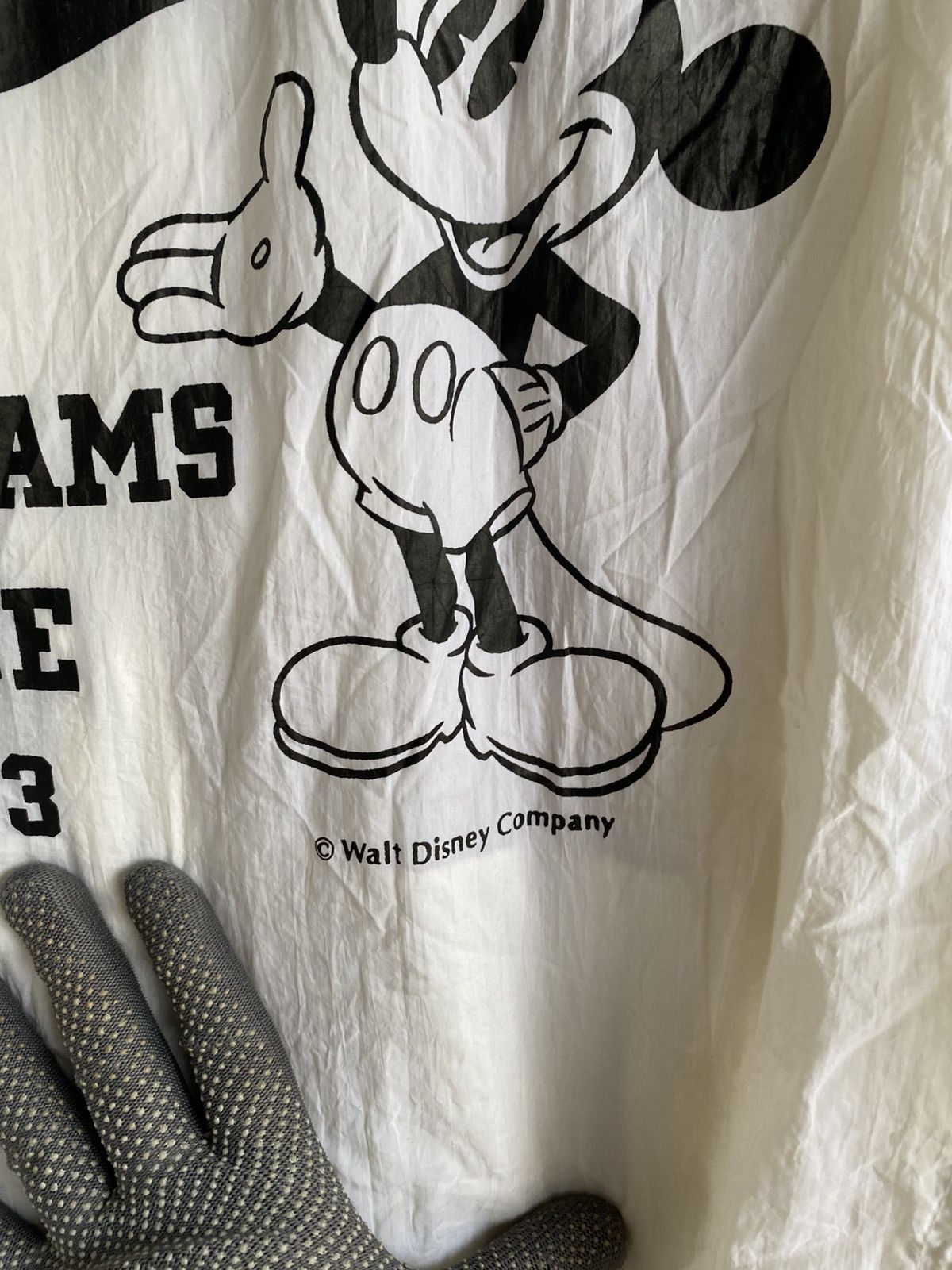 Disney Tokyo Disneyland Vintage Zip Jacket Mickey Mouse Print Size US L / EU 52-54 / 3 - 6 Thumbnail