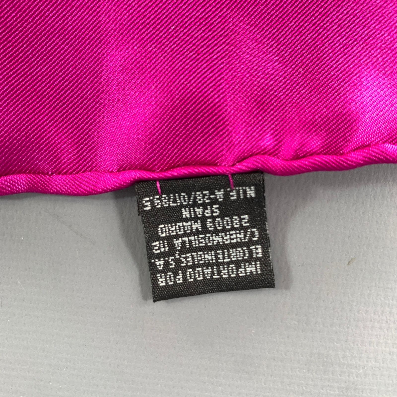 Other NO BRAND Pink Shimmer Silk Pocket Square Size ONE SIZE - 5 Thumbnail