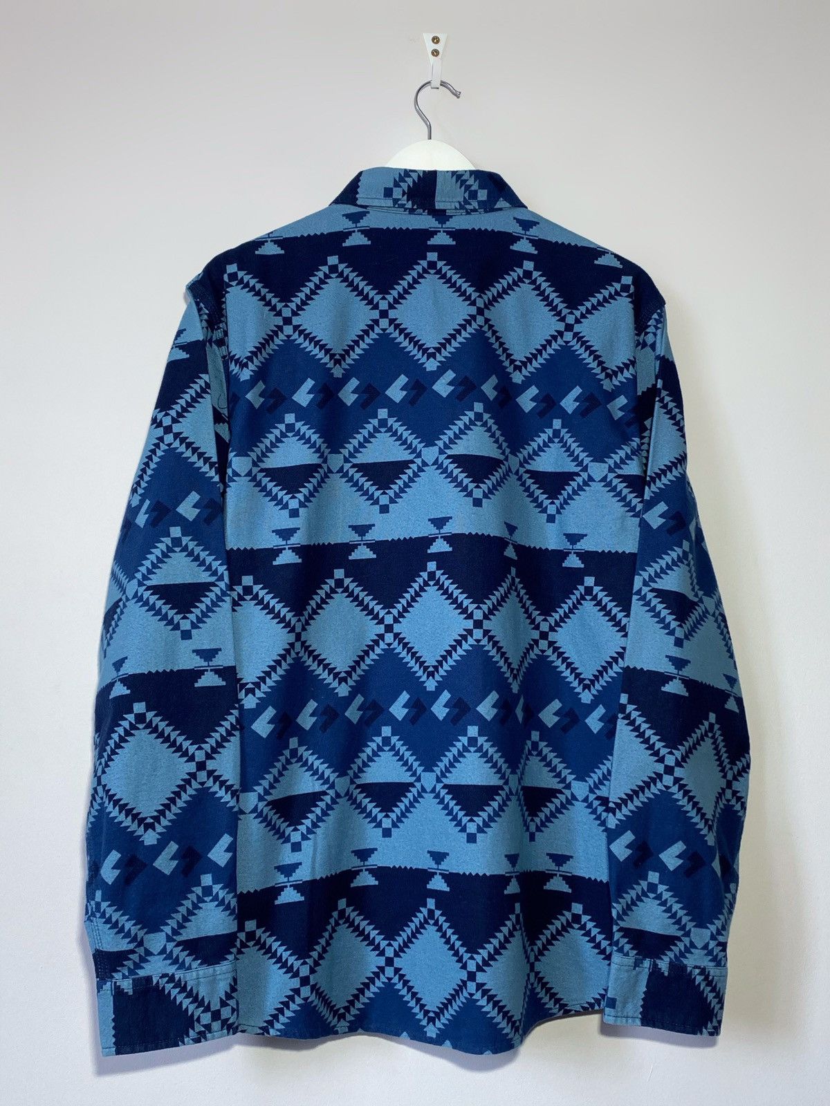 Carhartt Carhartt geometry pattern all overprint long sleeve shirt Size US XL / EU 56 / 4 - 2 Thumbnail