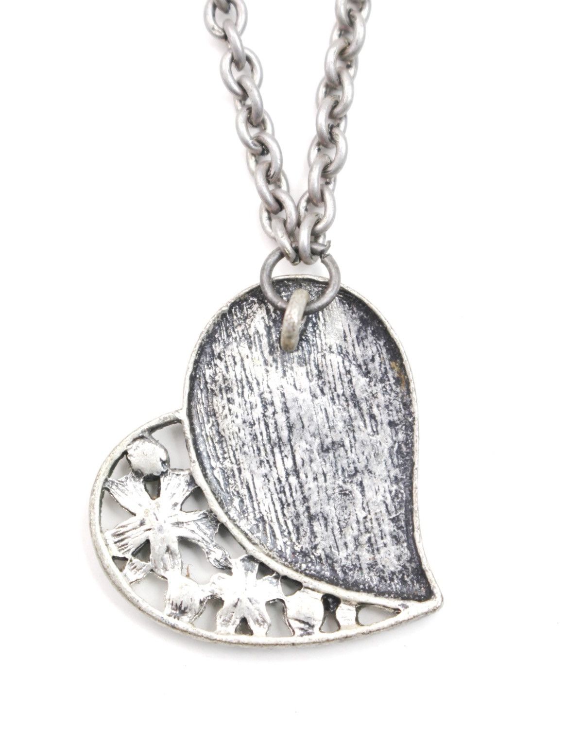 Hysteric Glamour 2000S UNICON FLORAL HEART ENAMEL & RHINESTONE NECKLACE Size ONE SIZE - 4 Thumbnail