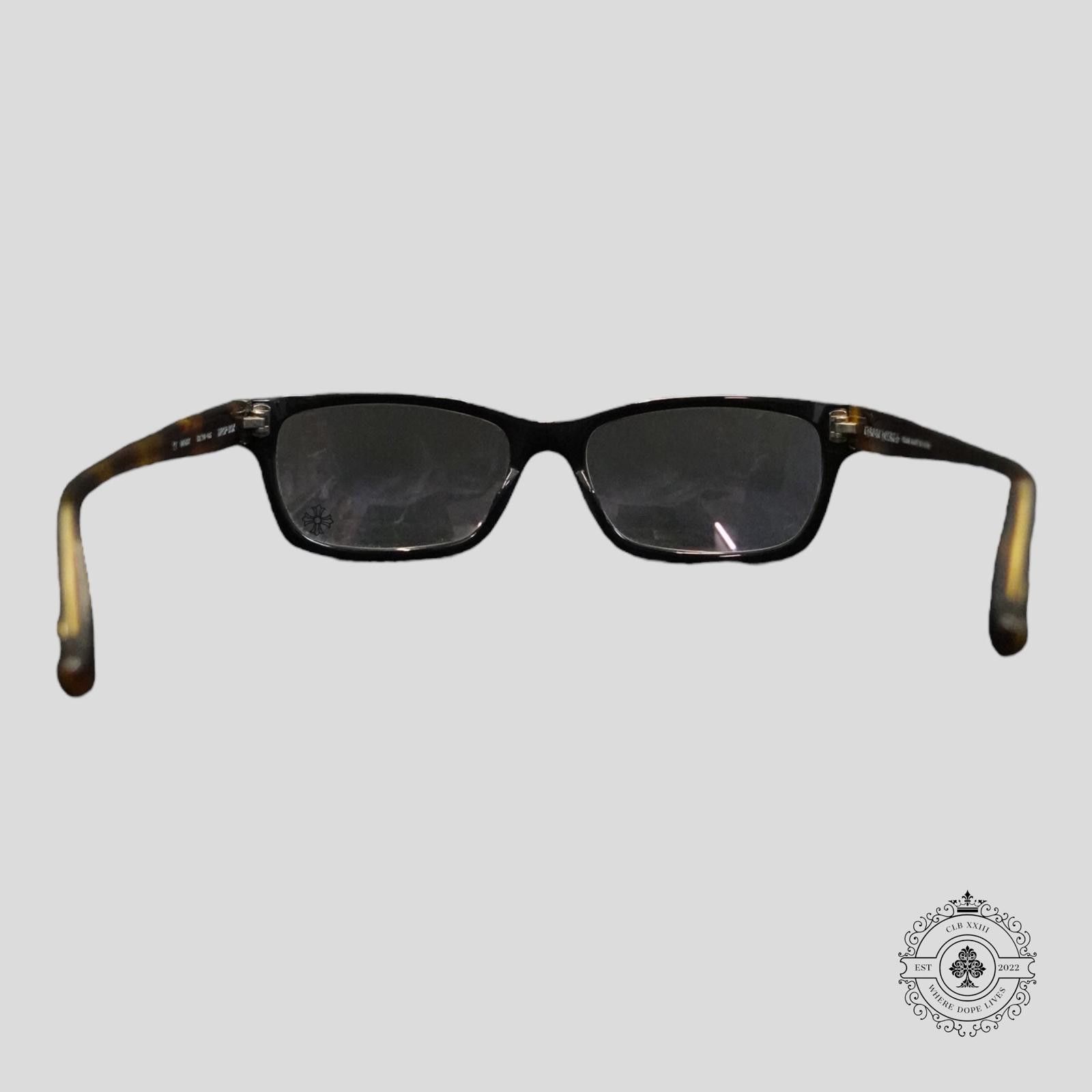 Chrome Hearts Chrome Hearts Drop Box Glasses in Tortoise Shell/Silver Size ONE SIZE - 4 Thumbnail