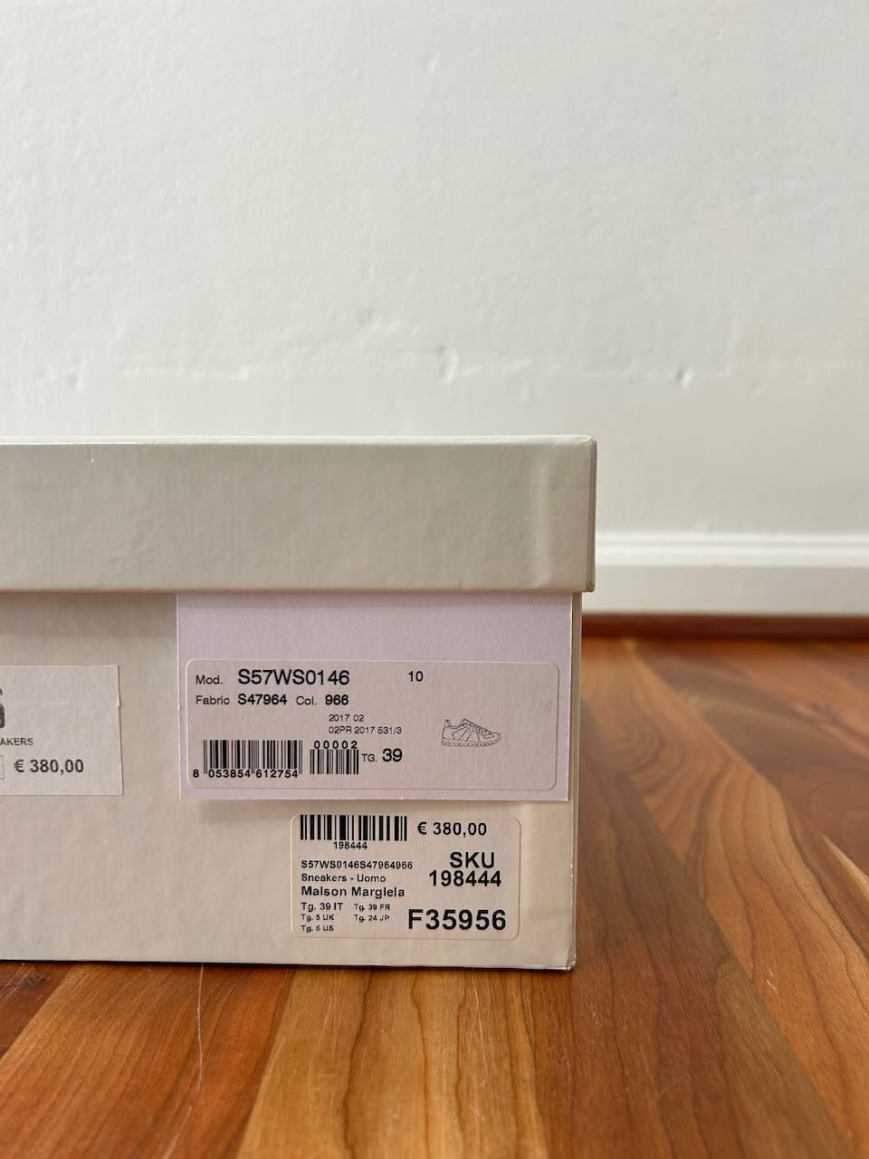 Maison Margiela MAISON MARGIELA White Replica Runner Sneakers Size US 6 / EU 39 - 6 Thumbnail