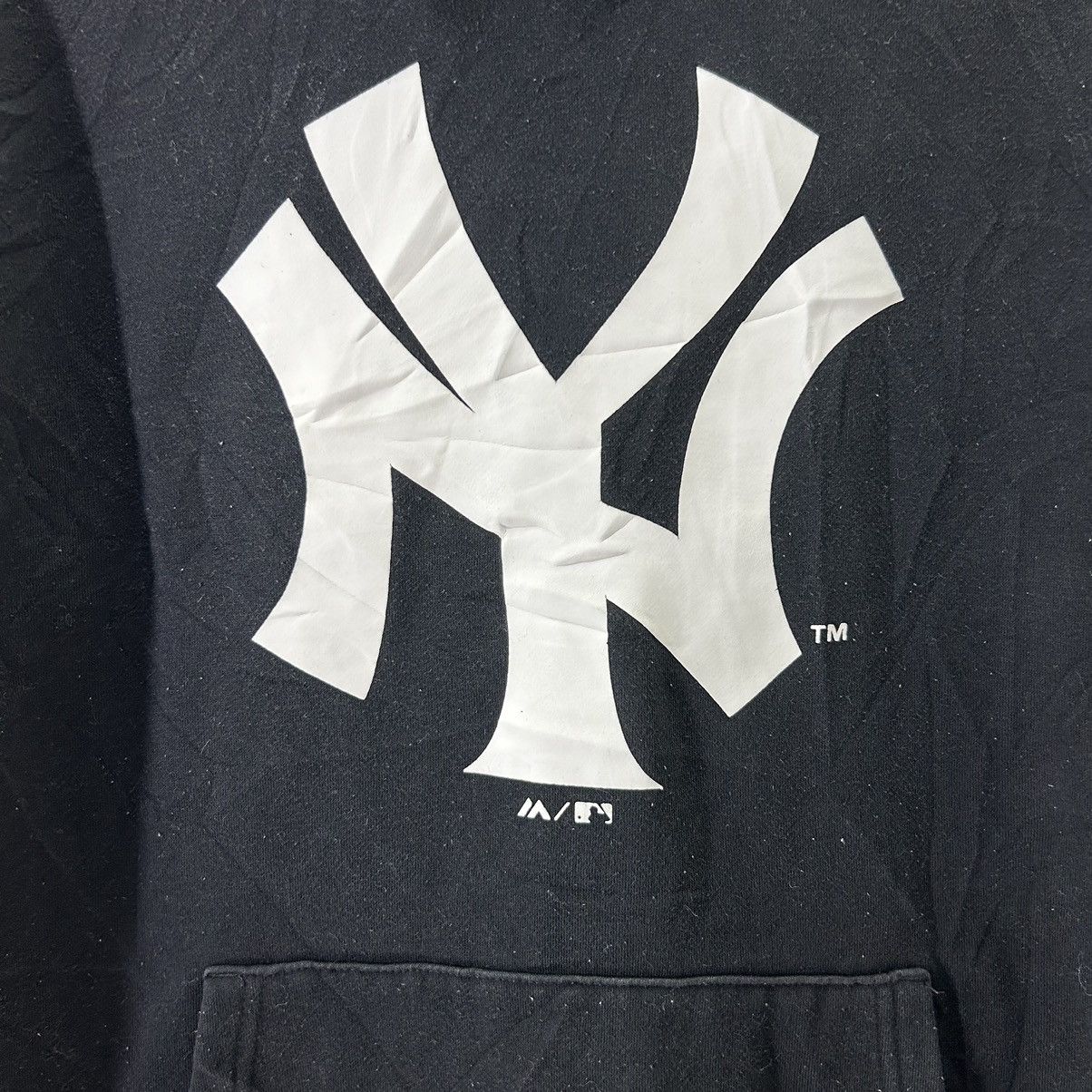 Majestic Vintage Majestic New York Yankees Hoddie Army Size US L / EU 52-54 / 3 - 3 Thumbnail