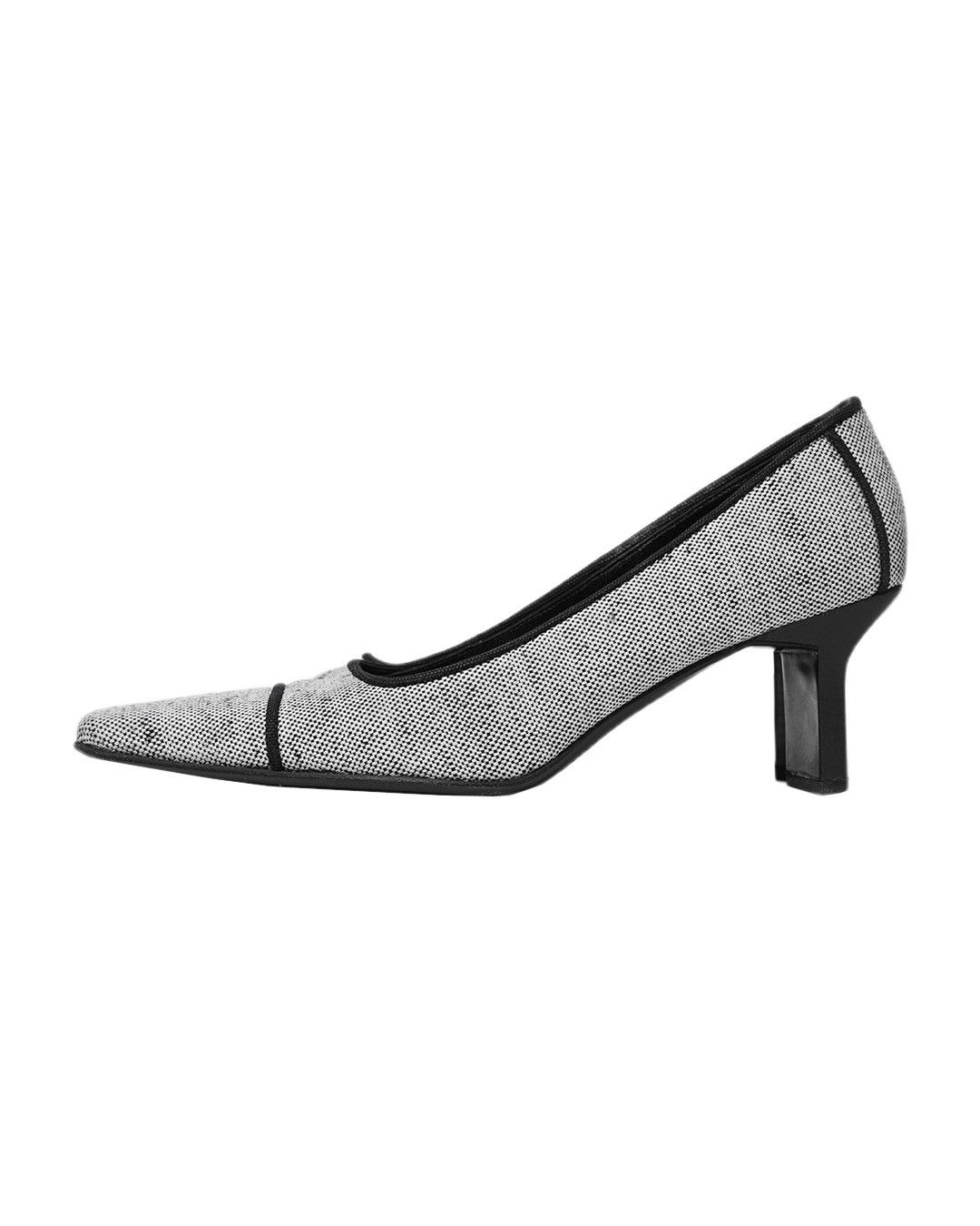 Prada Prada S/S1999 Canvas Heels Size US 7 / IT 37 - 3 Thumbnail