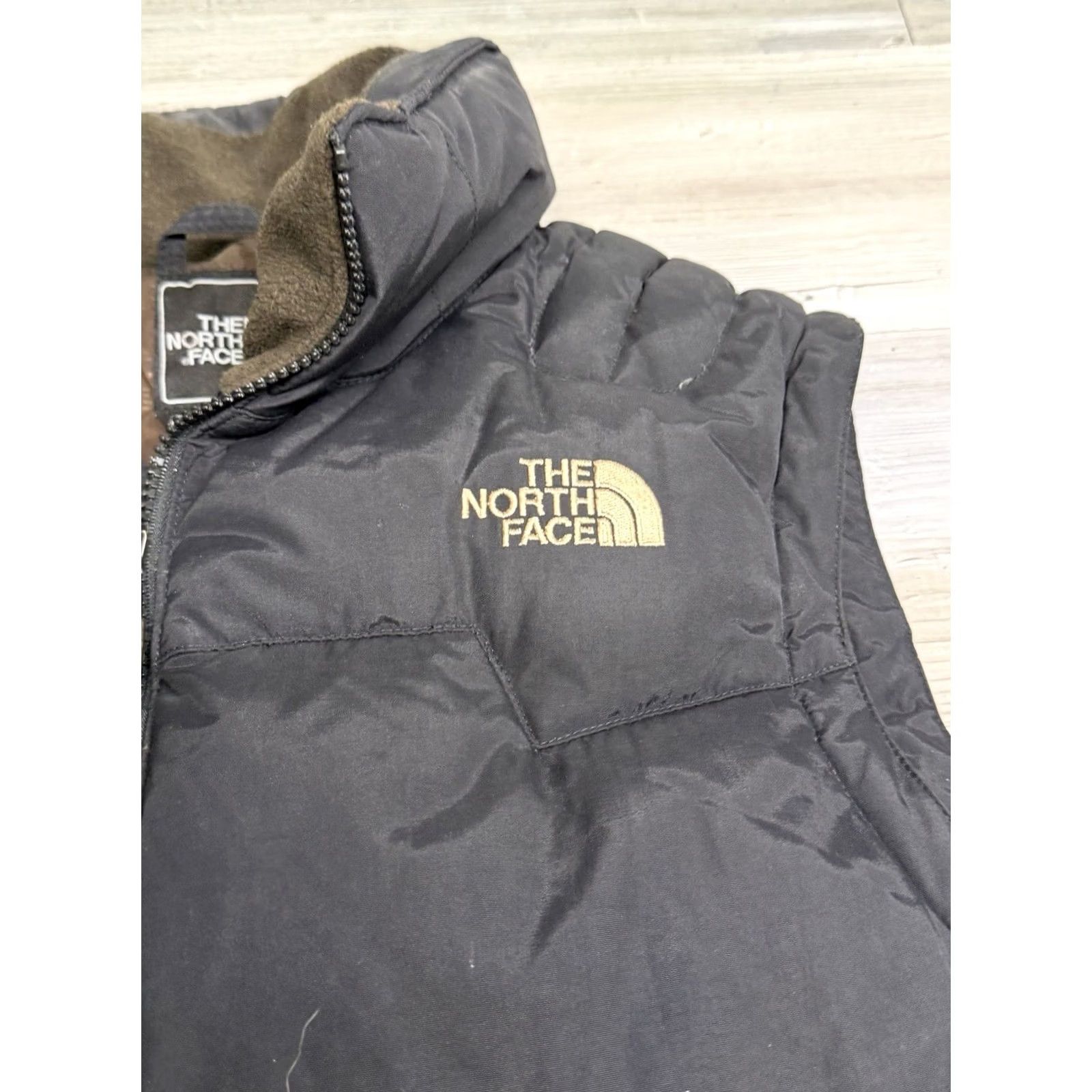 The North Face The North Face 600 Fill Down Puffer Vest Mens L Black Logo Quilted Full Zip Stand-Up Collar Insulated Lined Pockets Zipper Size US L / EU 52-54 / 3 - 6 Thumbnail
