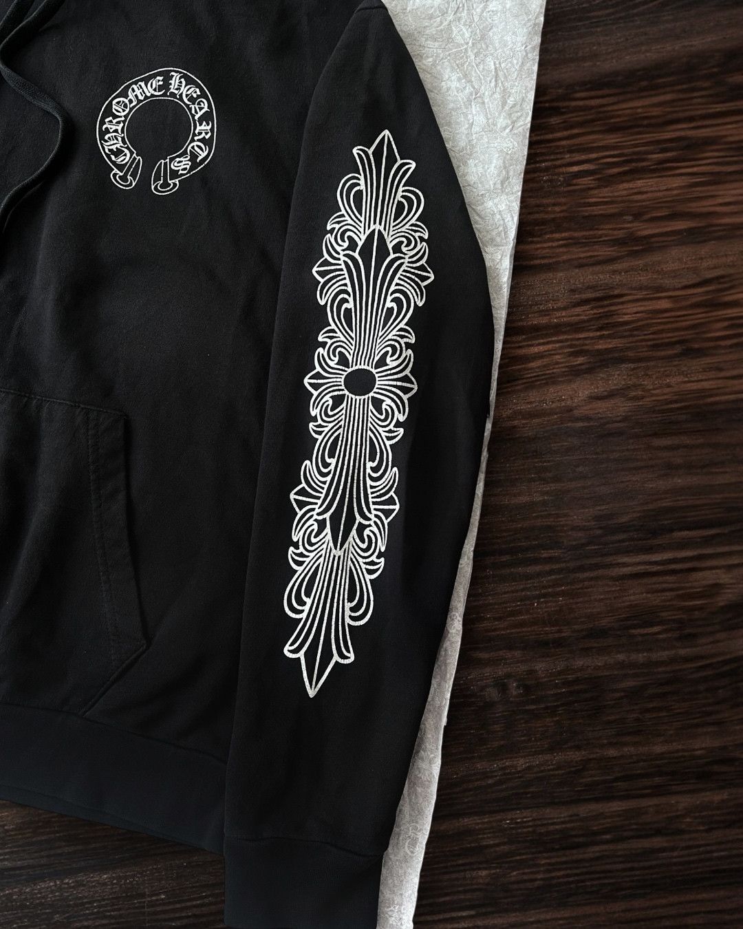 Chrome Hearts Chrome Hearts Floral Horseshoe Logo Hoodie Size US M / EU 48-50 / 2 - 3 Thumbnail