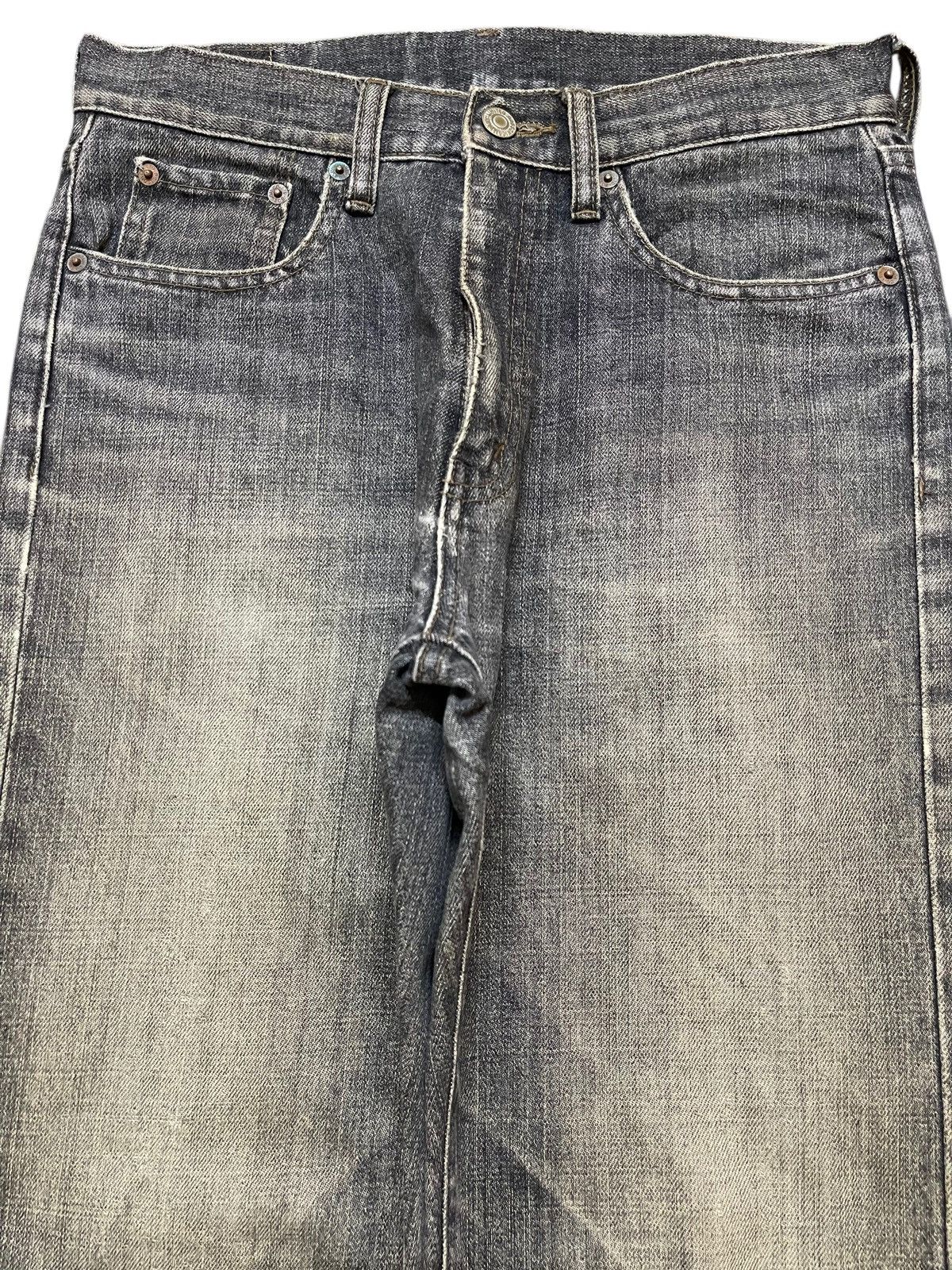 14th Addiction Vintage Japanese Brand Mud Wash Faded Style Jeans Size US 29 - 3 Thumbnail
