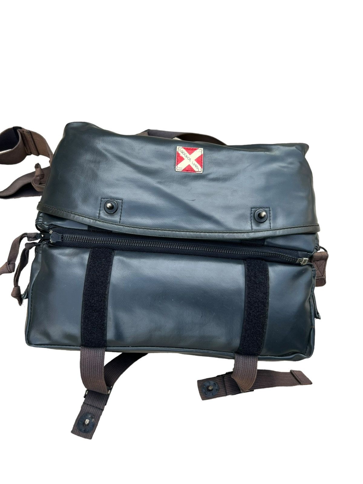 Japanese Brand Vintage Luggage Label Yoshida Tarpaulin Messenger Bag Size ONE SIZE - 17 Thumbnail