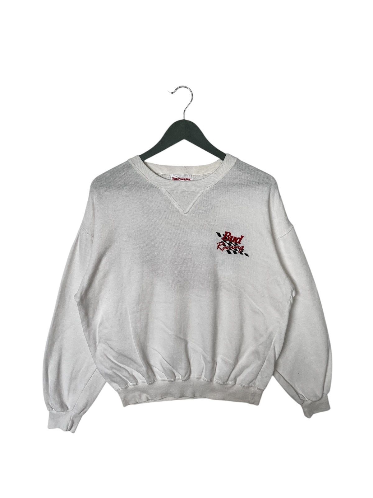 Budweiser Vintage Bud Racing Sweatshirt Size US M / EU 48-50 / 2 - 1 Thumbnail