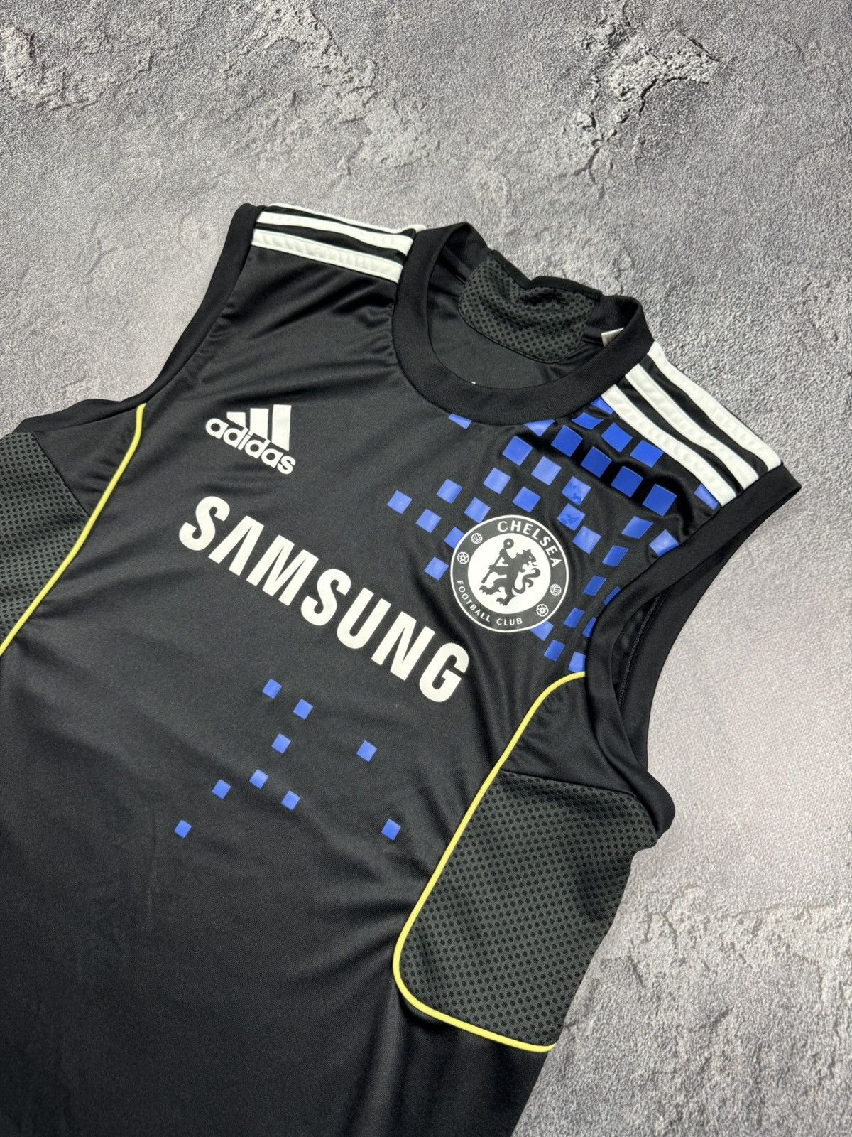 Adidas Adidas Chelsea 2011/12 Training Tank Top Vintage Sportswear Size US S / EU 44-46 / 1 - 2 Thumbnail