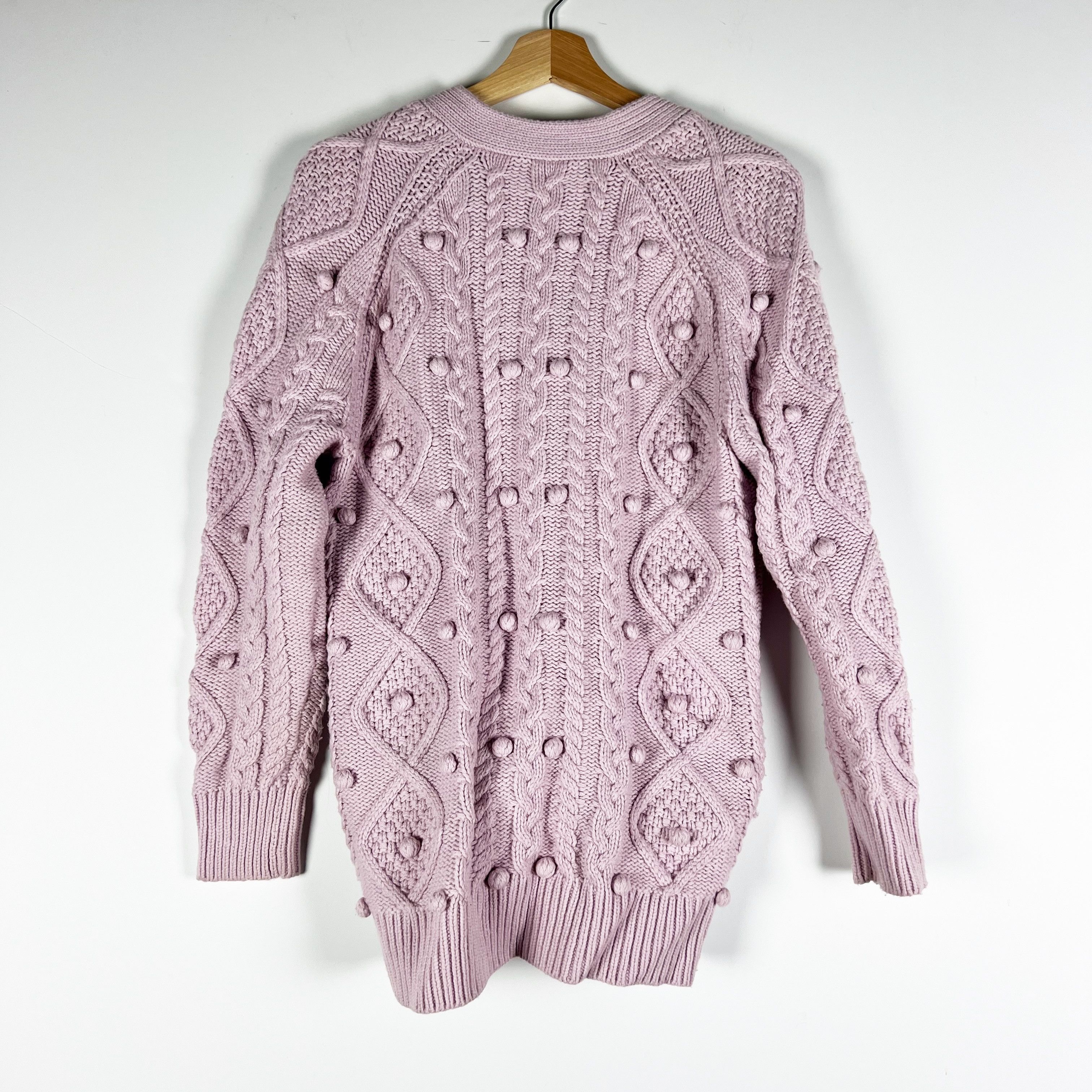 Aritzia Wilfred Aritzia New Alps Cable Knit Merino Size XXS / US 00 / IT 34 - 4 Thumbnail